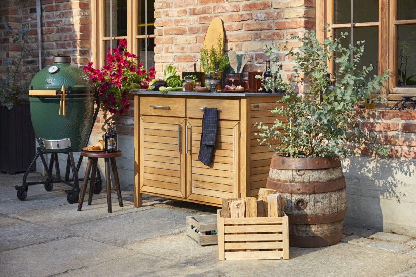 Deck 2 Éléments planche à plantes Extérieur Weishäupl