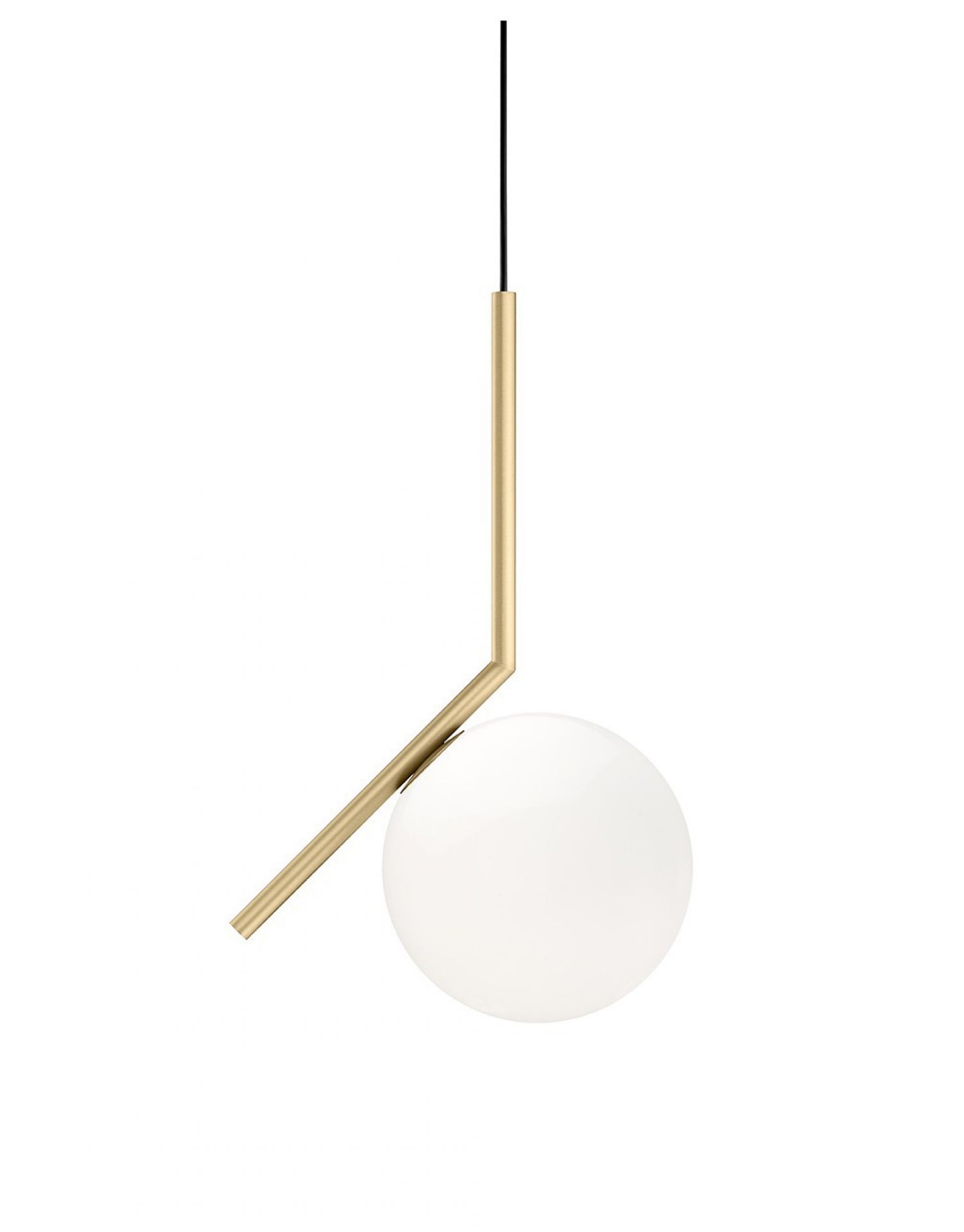 IC Lights S1 Lampe suspension Flos laiton