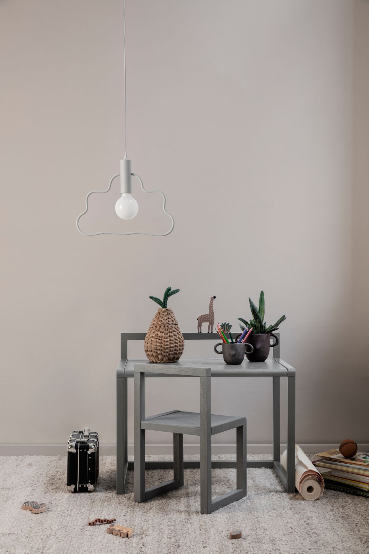 Pear Braided Storage Rangement petit Ferm Living OFFRE SPECIALE
