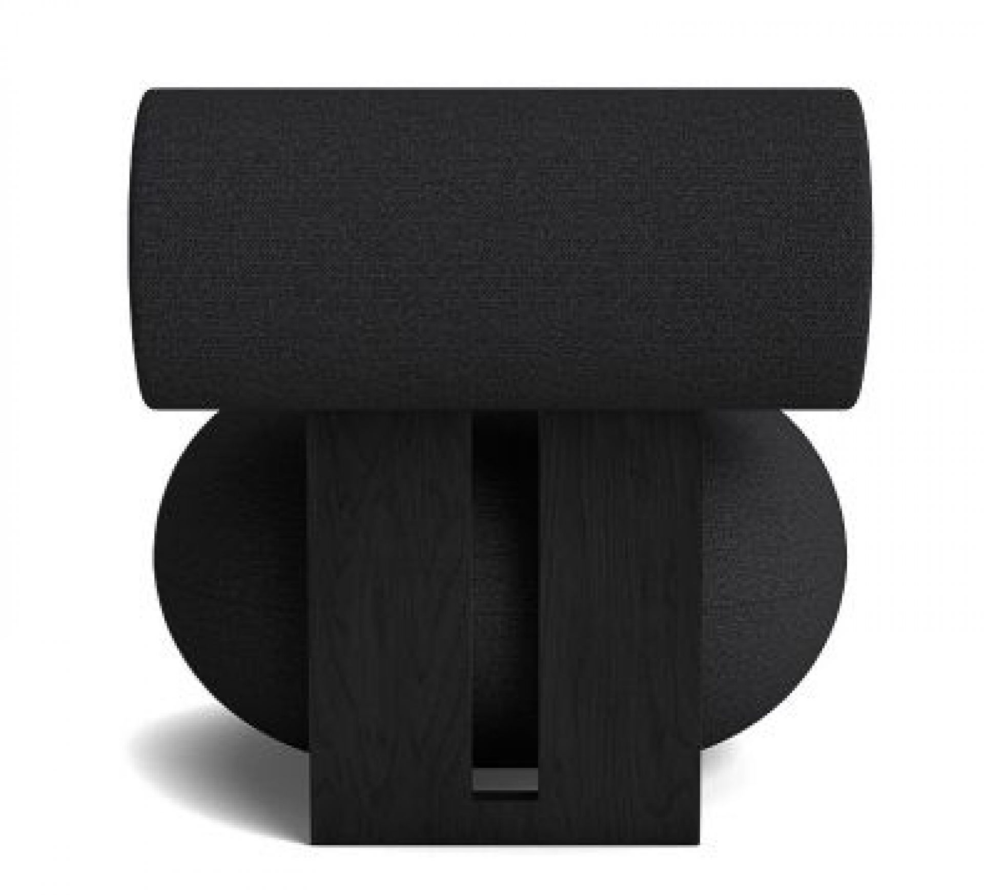 Hippo Lounge chêne noir / Kvadrat - Hallingdal 65 - 180 Norr11