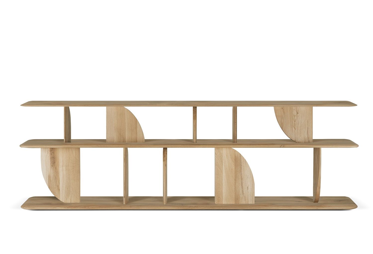 Geometric Console / Table d'appoint CHÊNE NATURE Ethnicraft OFFRE SPECIALE