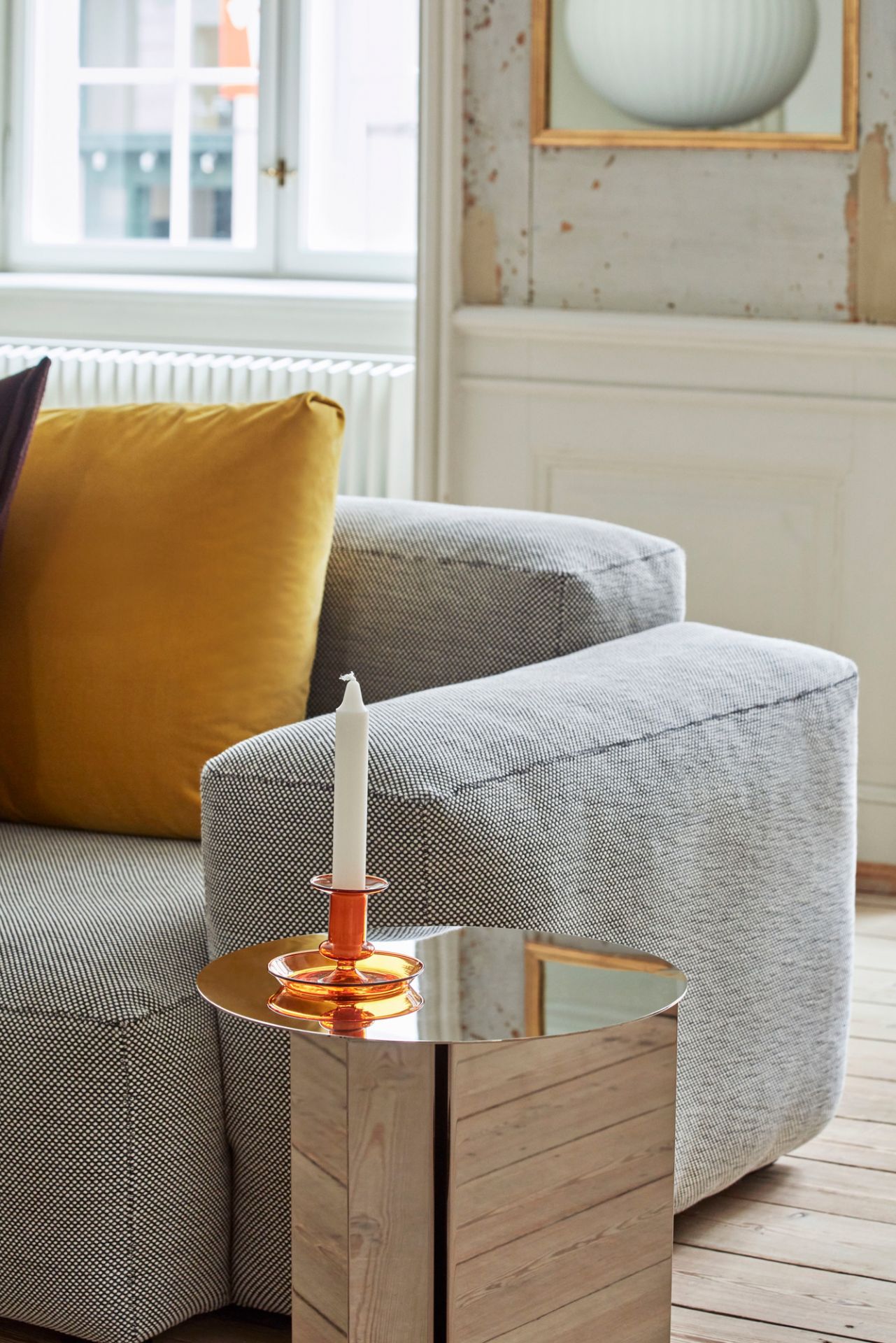 Flare bougeoir ambre Hay OFFRE SPECIALE