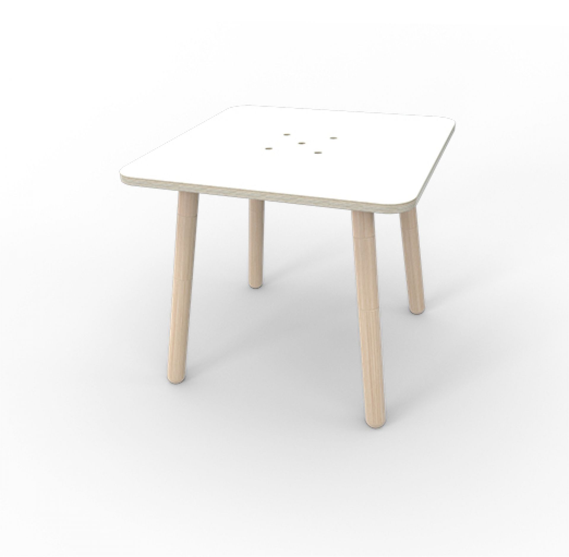 Growing Table table blanche Pure Position