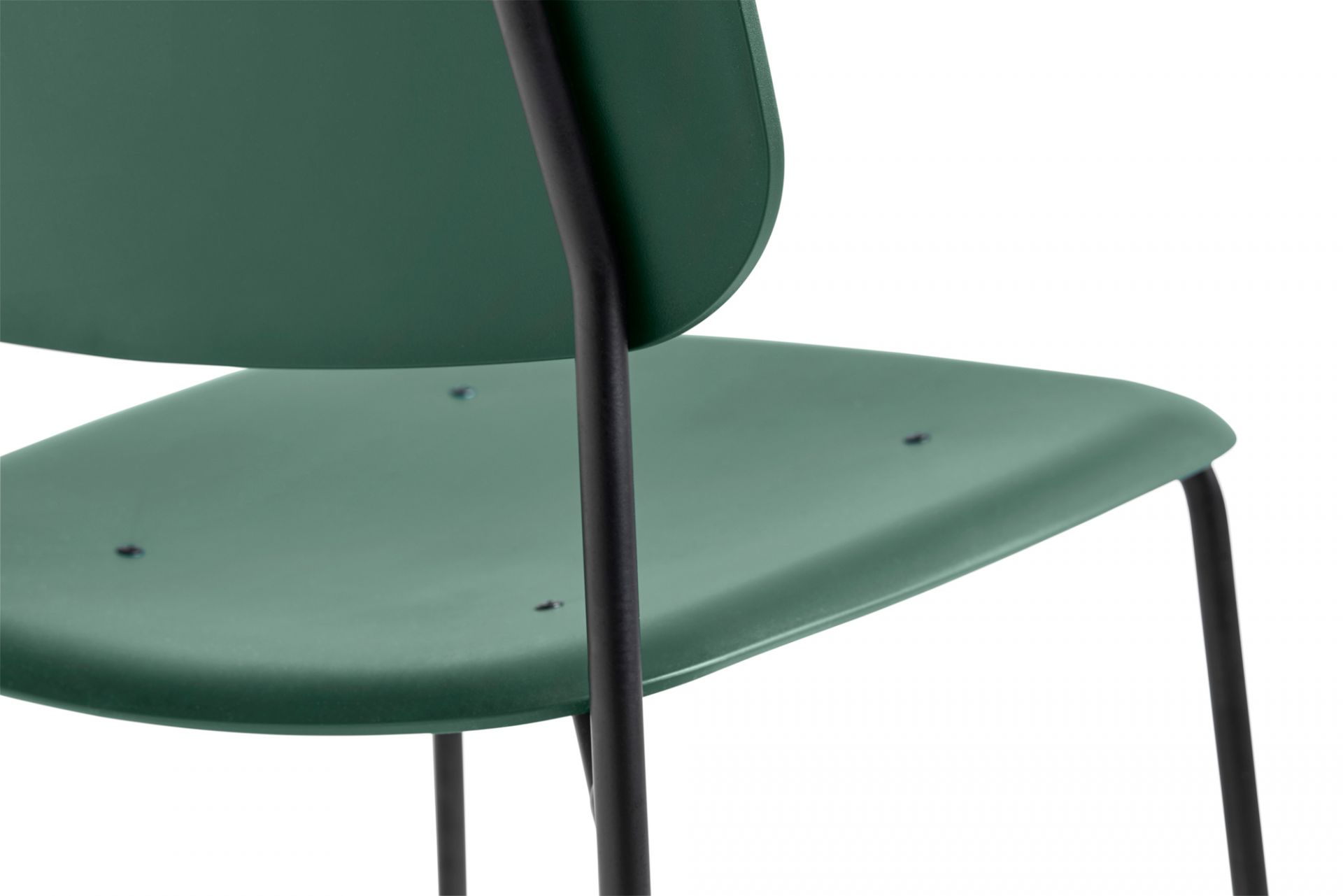 Soft Edge Chaise 45 Noir - Hunter Hay