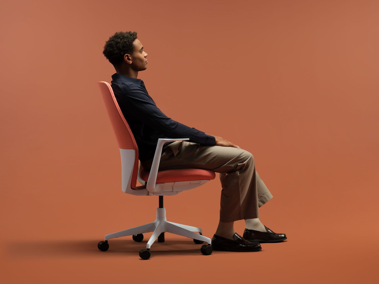Fauteuil de bureau pivotant ACX Softknit Vitra