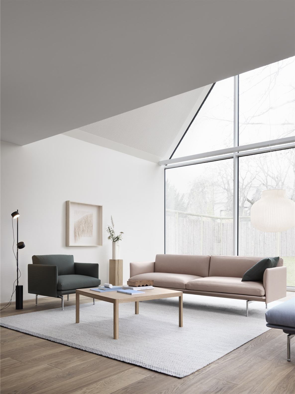 Post Floor Lamp Lampadaire Muuto