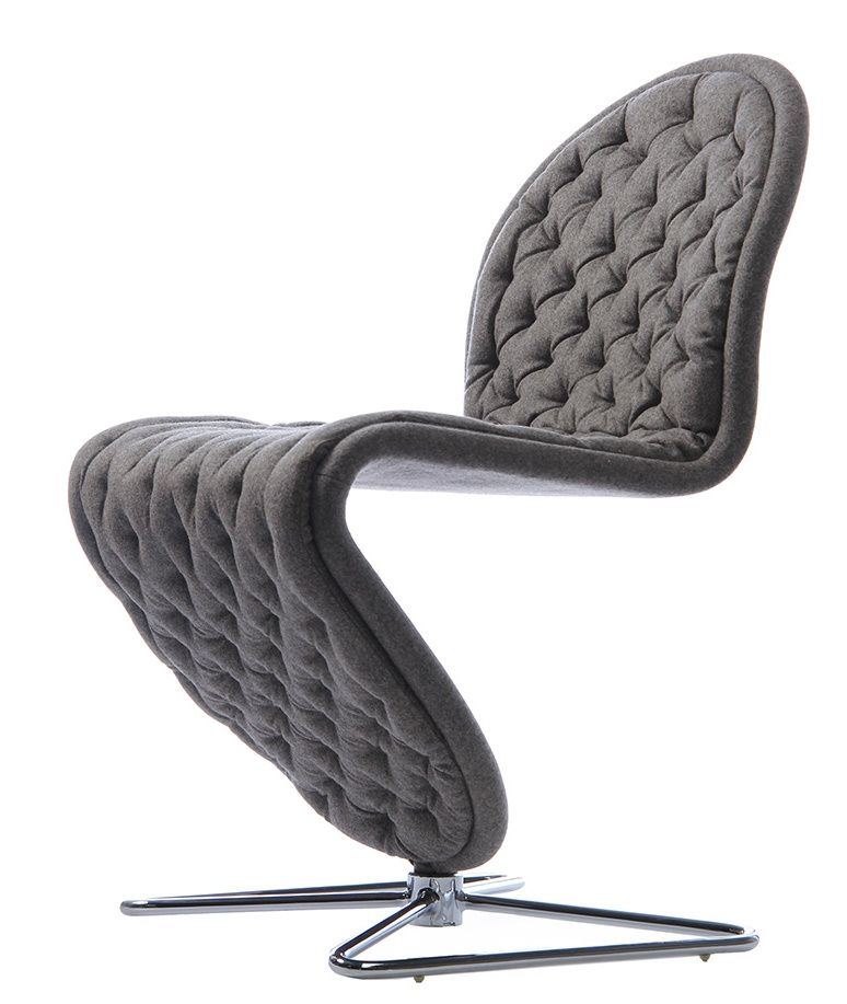 Système 1-2-3 Dining Chair Deluxe Structure Butterfly Chaise Verpan 