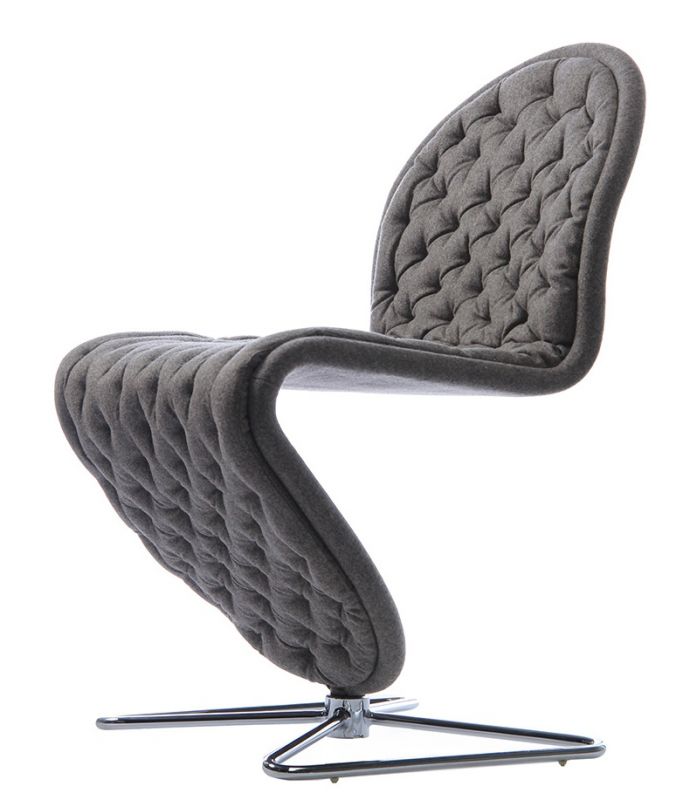 Système 1-2-3 Dining Chair Deluxe Structure Butterfly Chaise Verpan 
