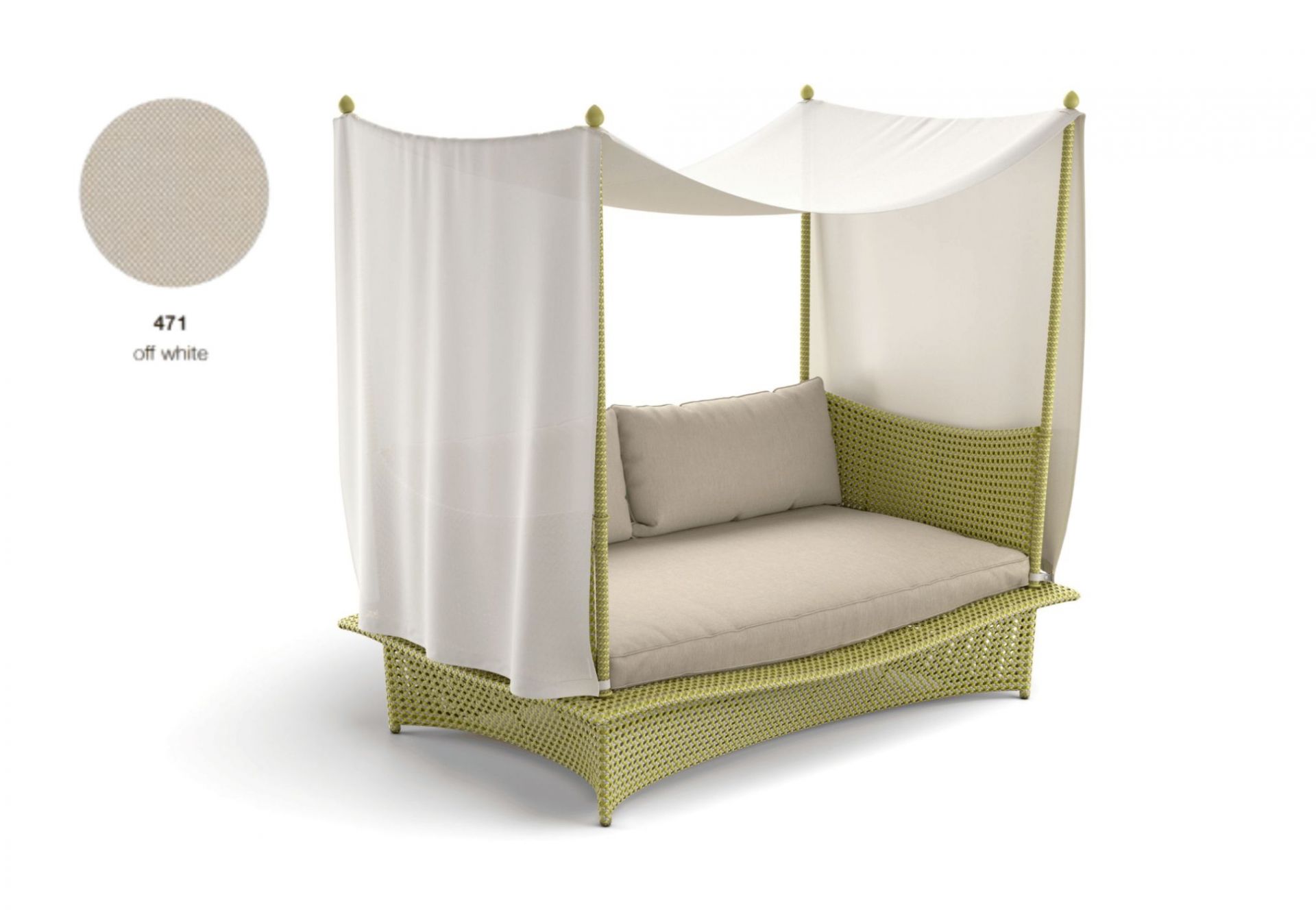 Daydream Daybed avec coussin Dedon