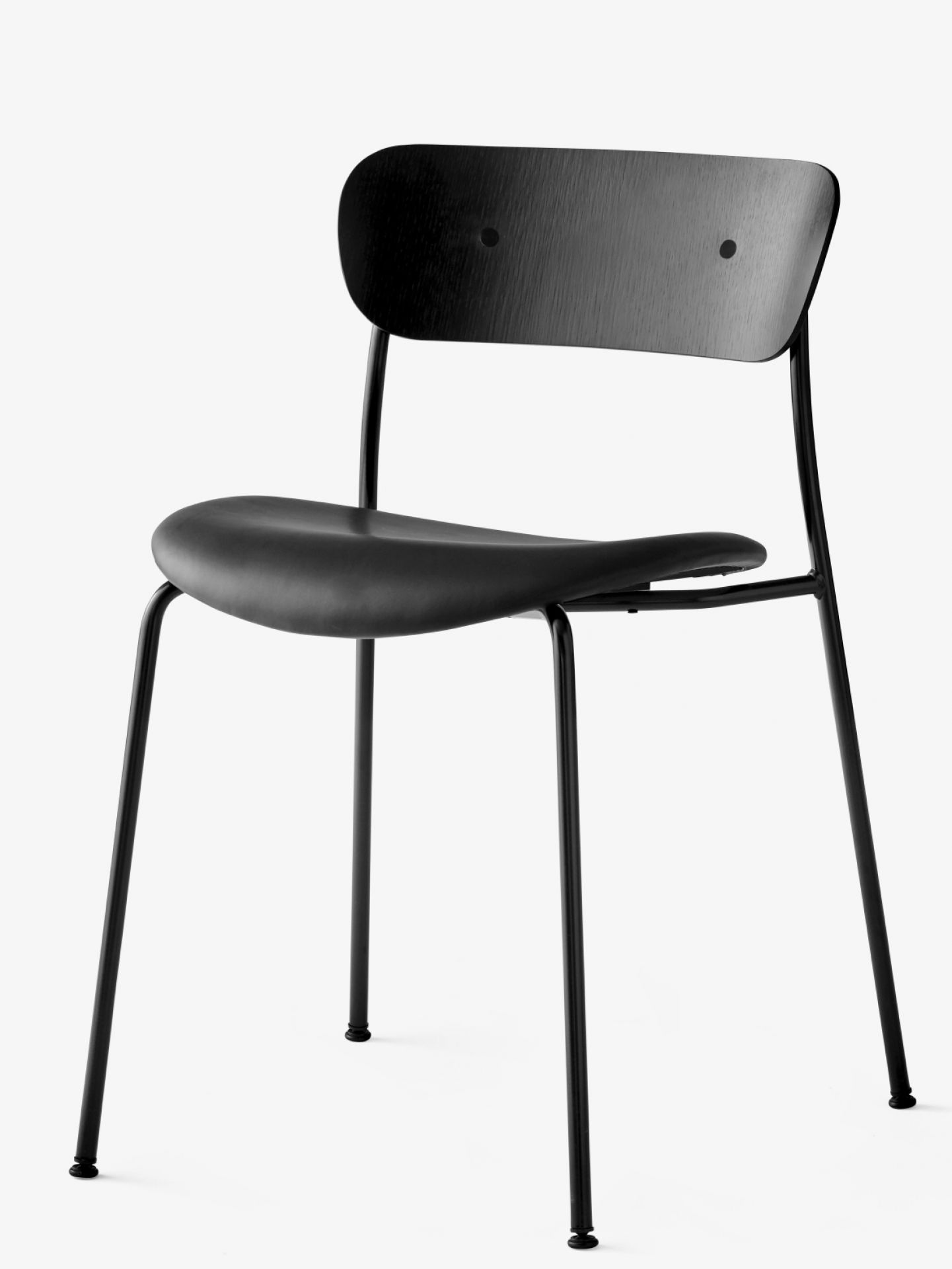 Chaise Pavilion AV3 avec coussin d'assise AndTradition