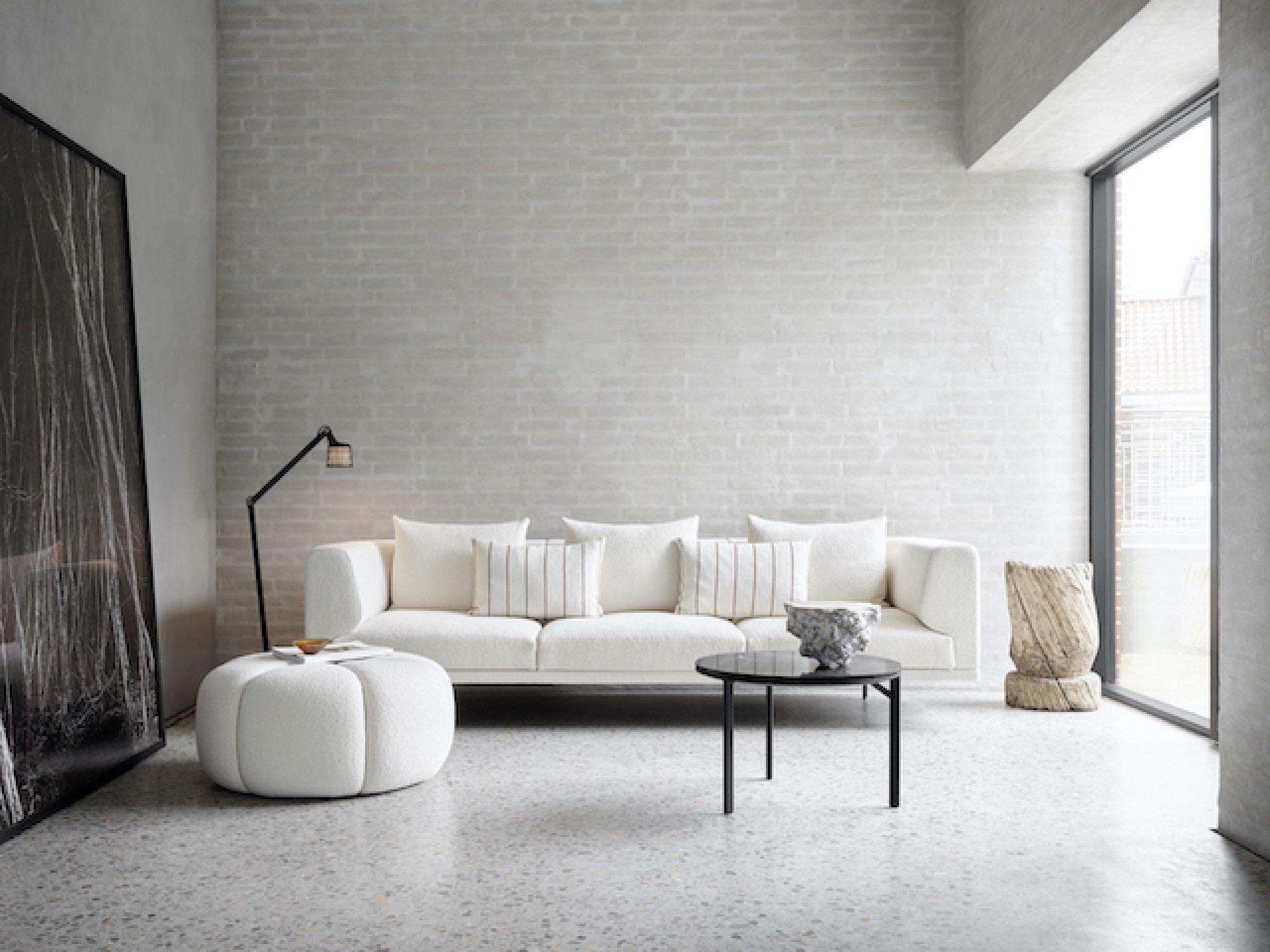 Pouf Off White Vipp