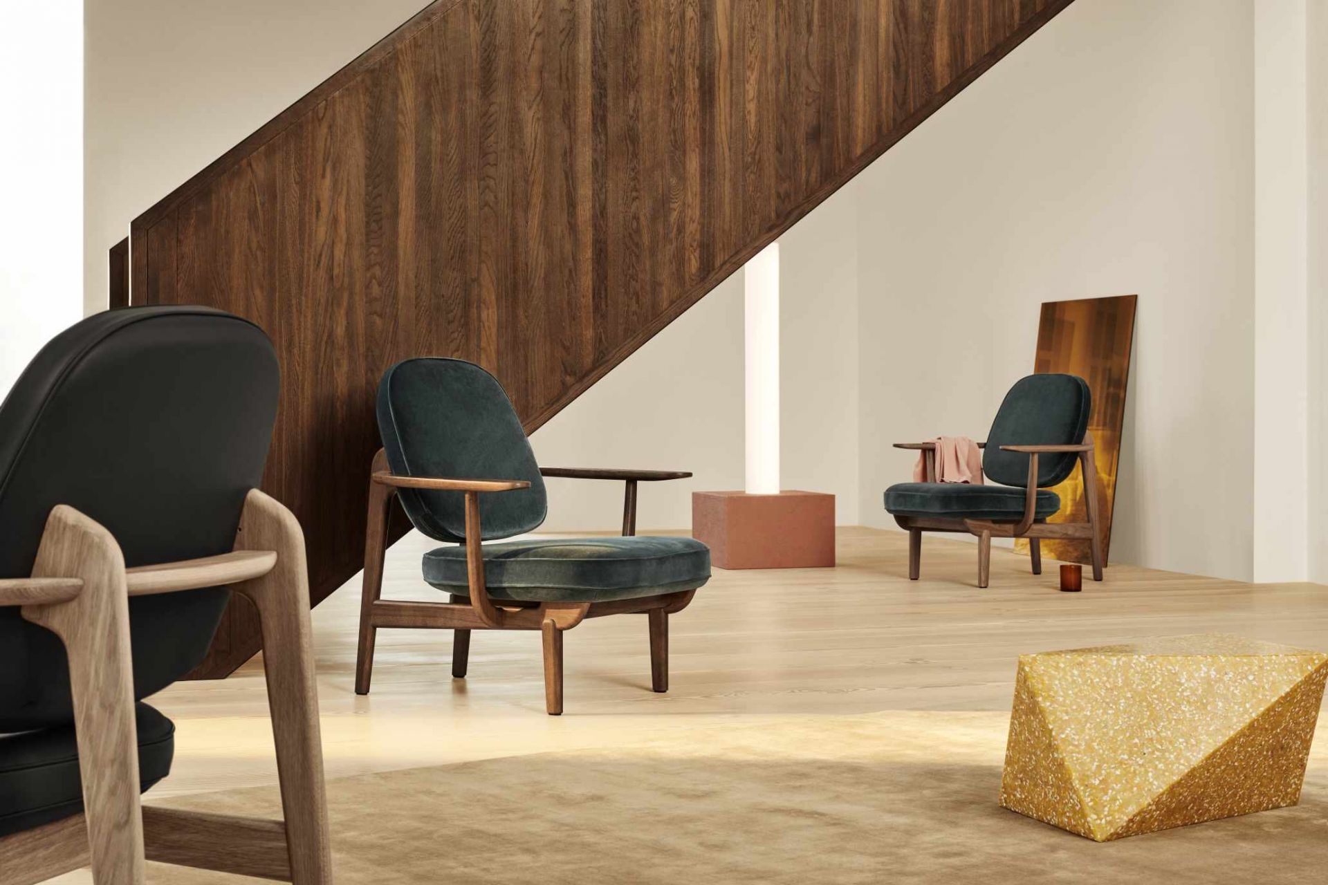 Fred chaise salon Fritz Hansen