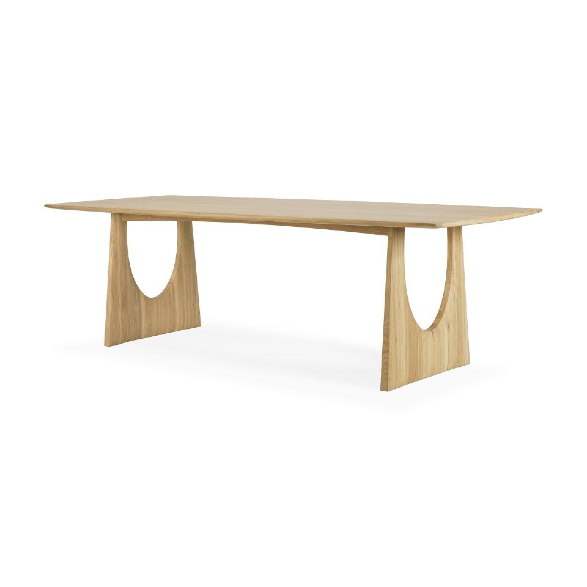 Géométrique chêne table Ethnicraft