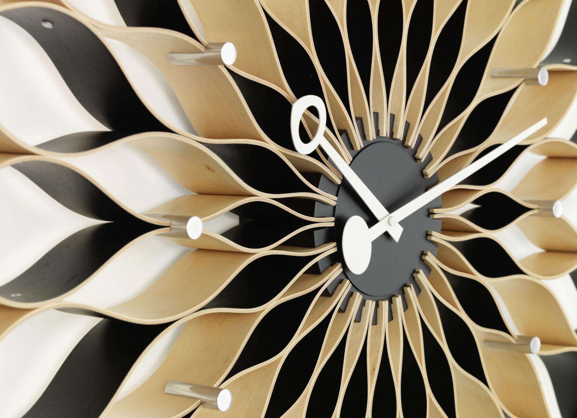 Sunflower Clock Horloge Murale Vitra