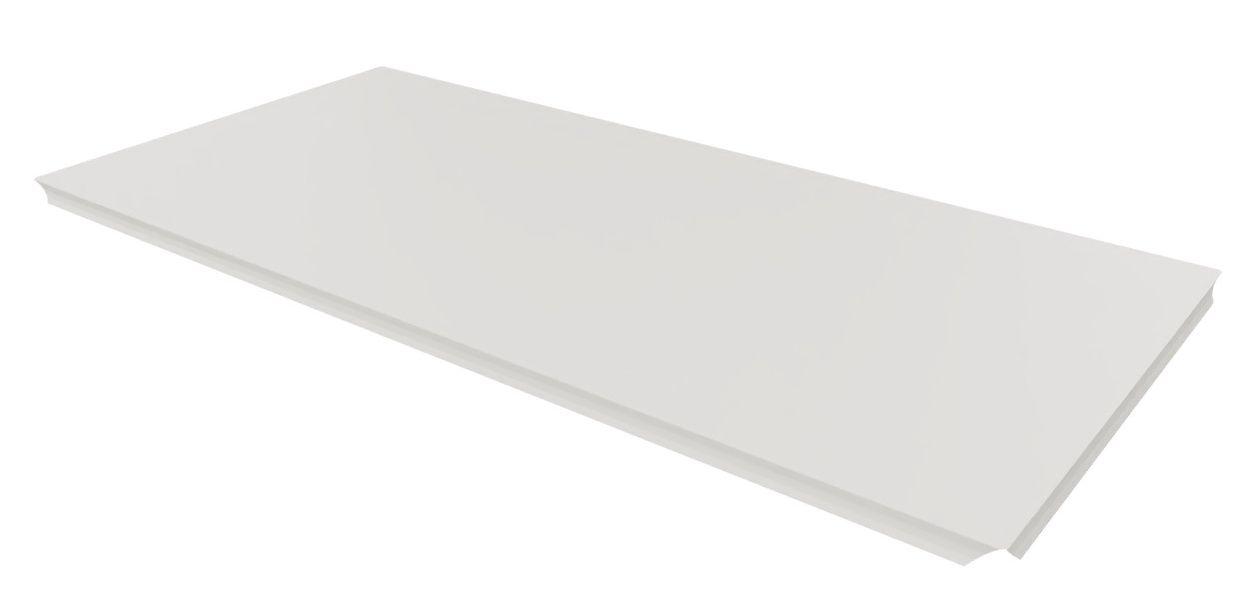 USM Haller pièces détachées métalliques élément de garniture blanc 35 x 35 cm