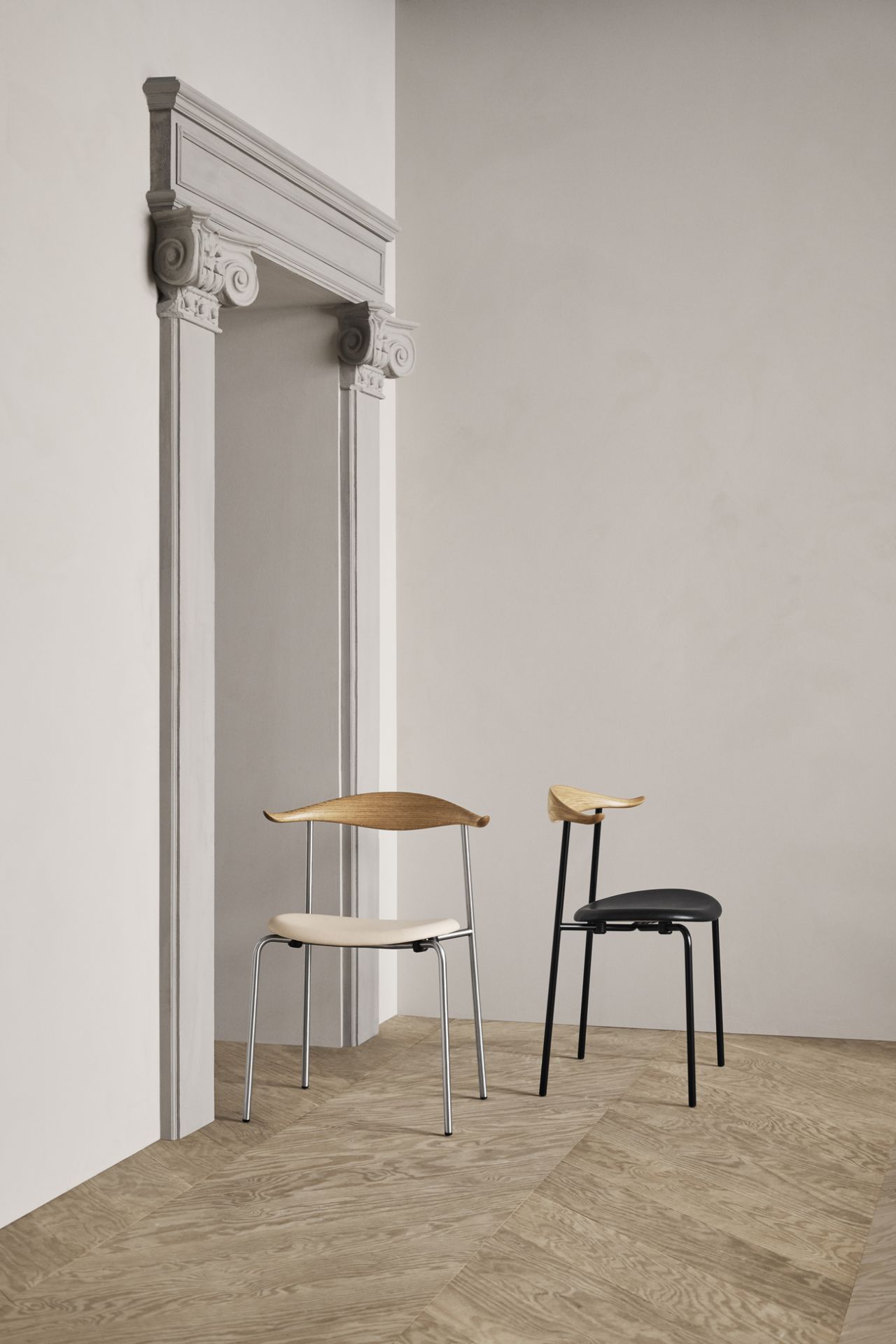 CH88P chaise rembourrée Carl Hansen & Søn