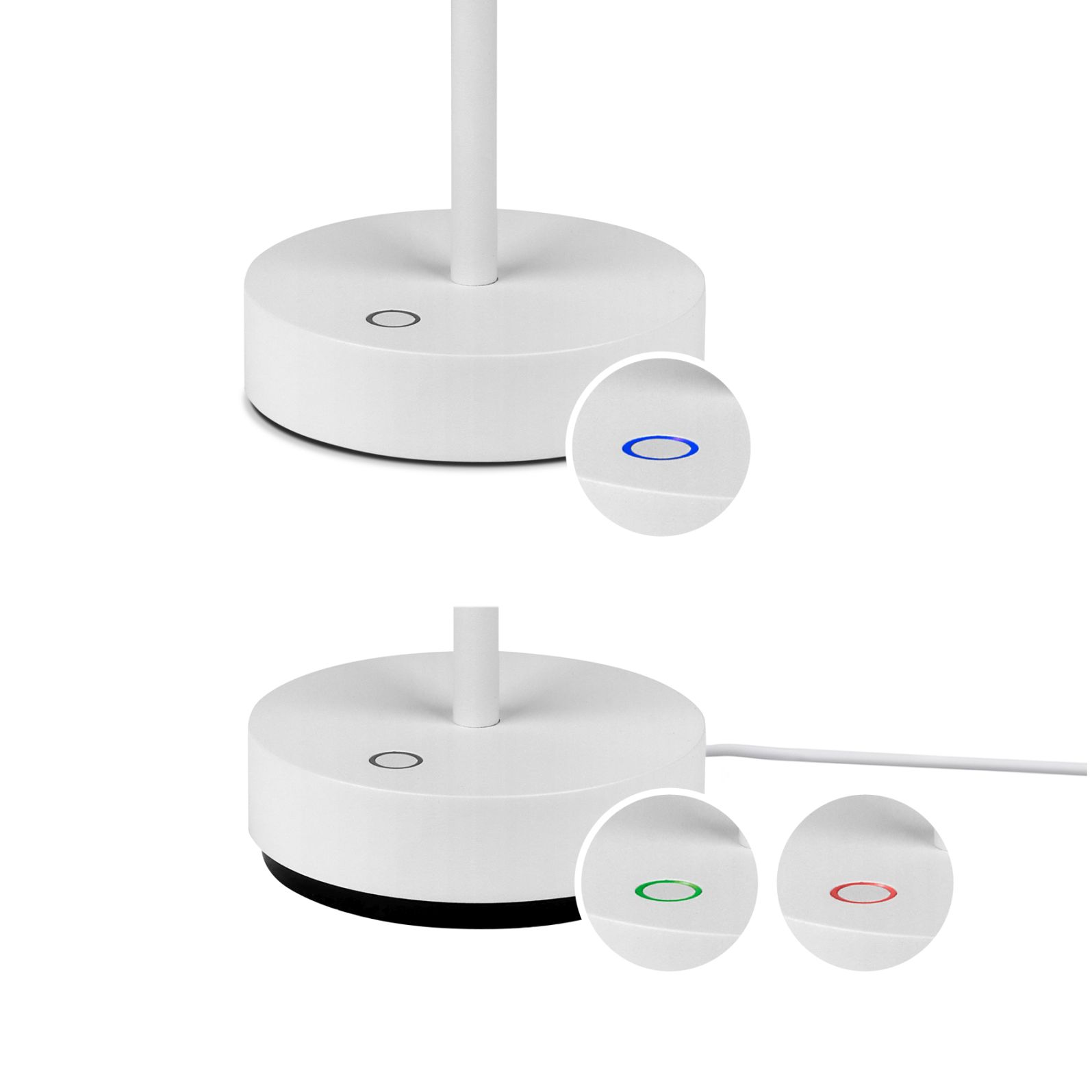 Arnold S Outdoor Lampe de table blanc Moree