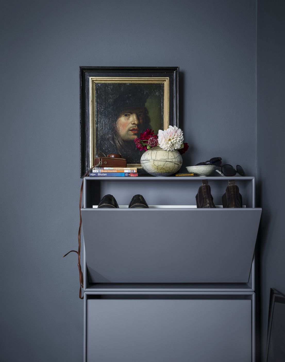 Hide Armoire à chaussures Oat Montana QUICK SHIP