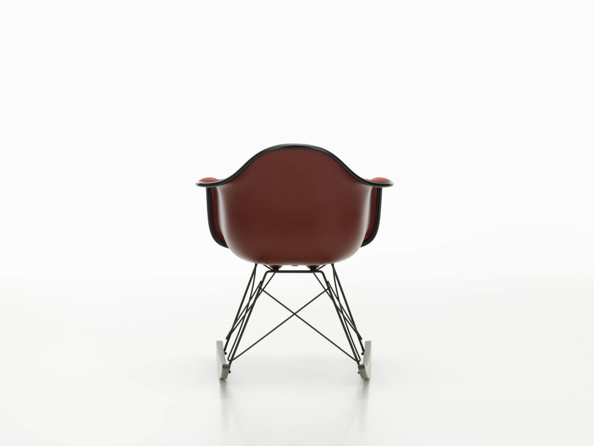 Eames Plastic Armchair RAR Fauteuil à bascule Entièrement rembourré Vitra