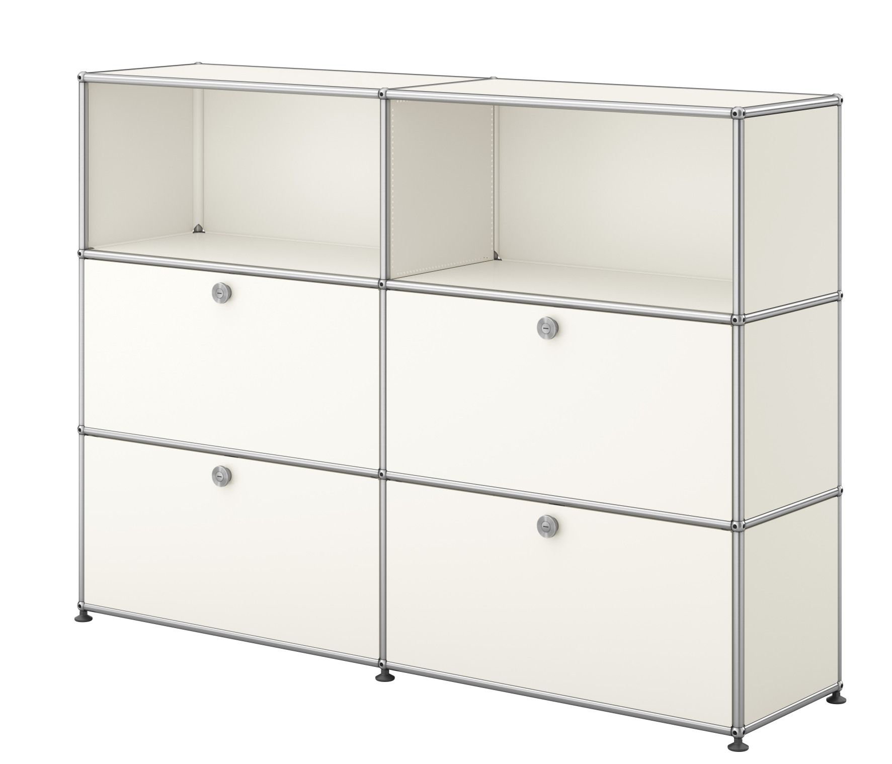 USM Haller Sideboard / Highboard avec 4 abattants - QUICK SHIP