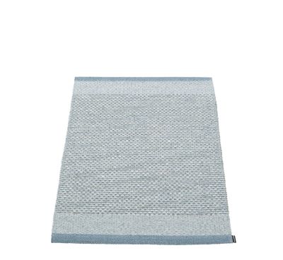 Tapis Edit 60 x 85 cm BLEU PAUVRES / BLEU FUMÉ / STONE Pappelina OFFRE SPECIALE