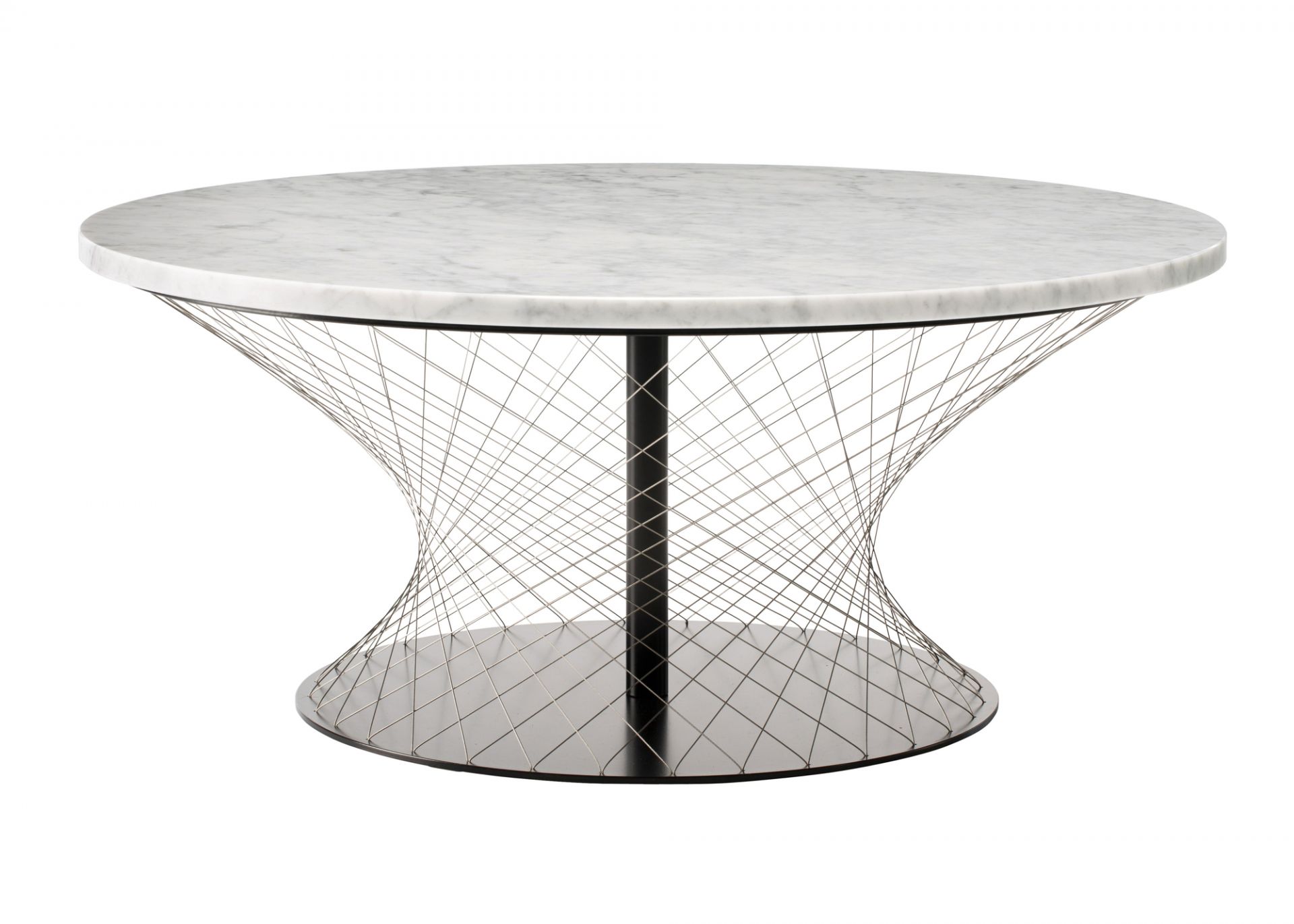 Réseau Table basse en marbre Bianco Carrara Favius