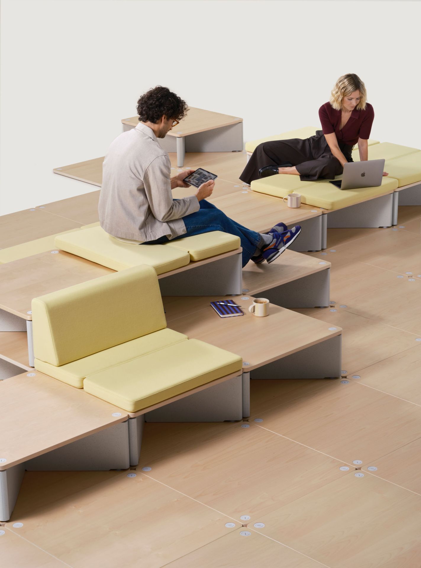 Plateforme de réinitialisation, système de plateforme modulaire Vitra