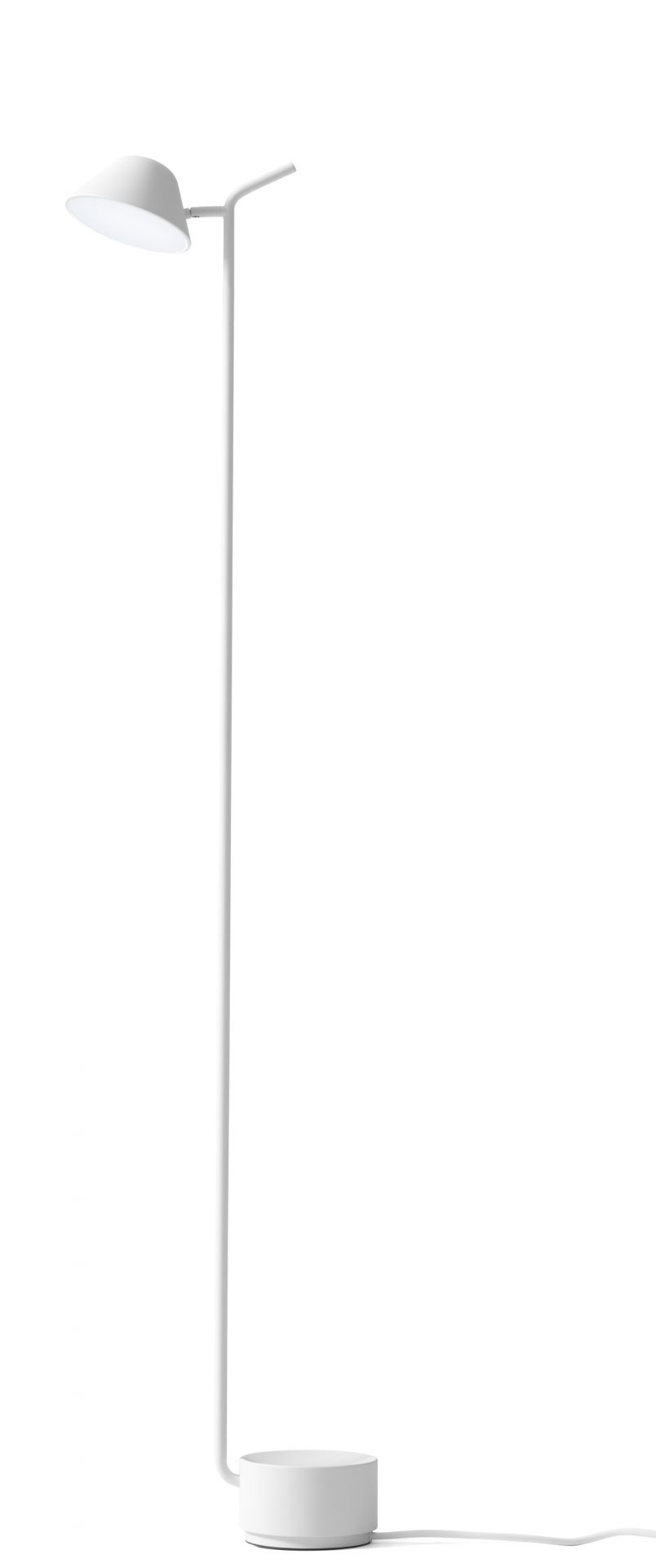 Peek Floor Lamp Lampadaire Audo Blanc