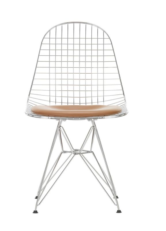 DKR-5 Wire Chair Chaise avec coussins Vitra