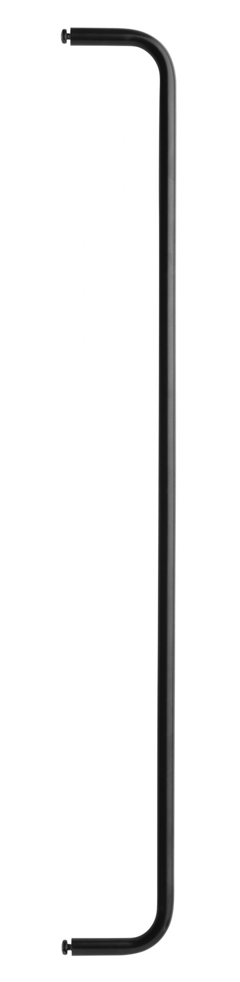 Schwarze String Furniture Regal Stange, 78 cm breit, zur individuellen Gestaltung Ihres Metallregals.