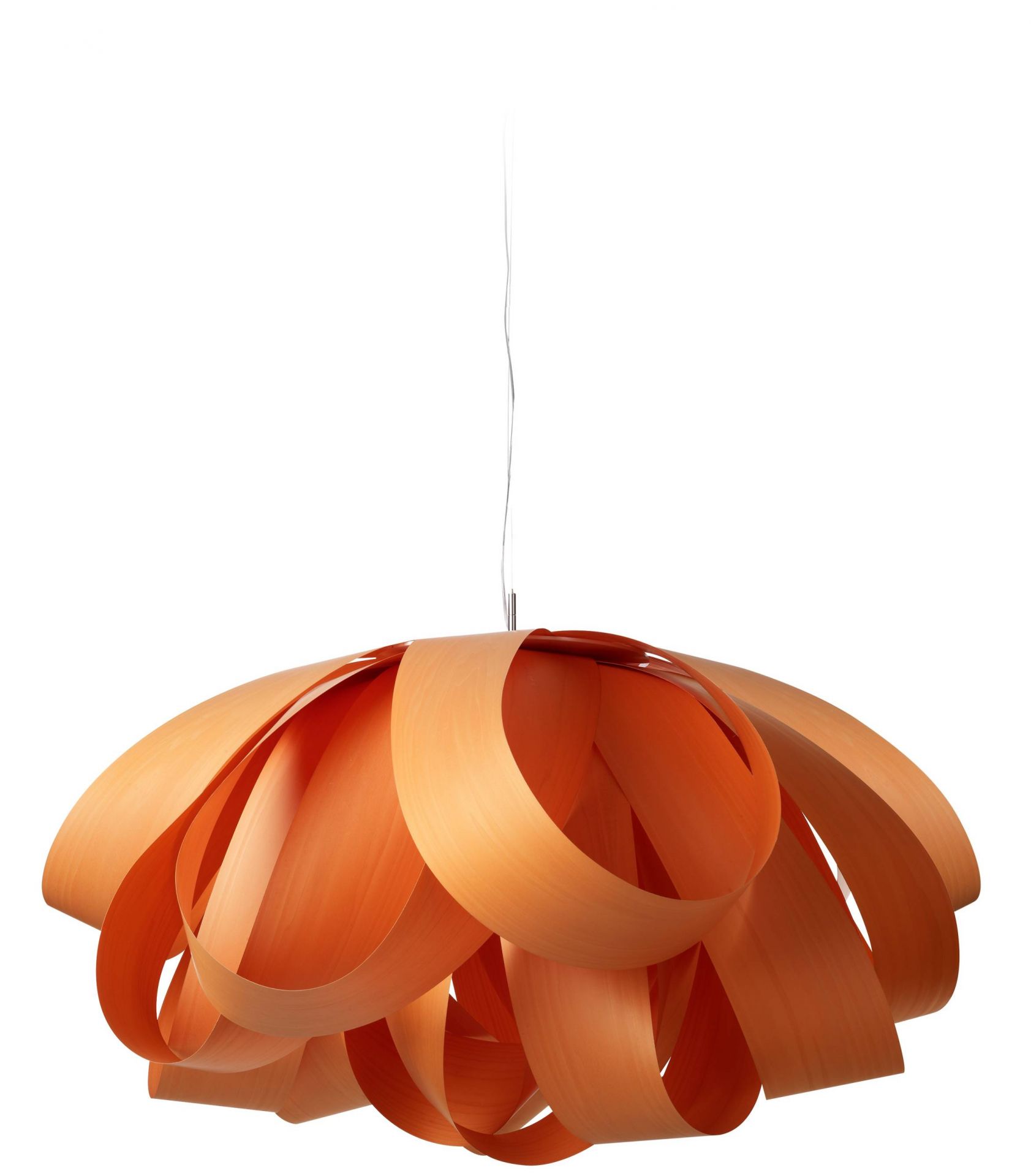 Agatha L lumière pendante LZF Lamps 25 Orange