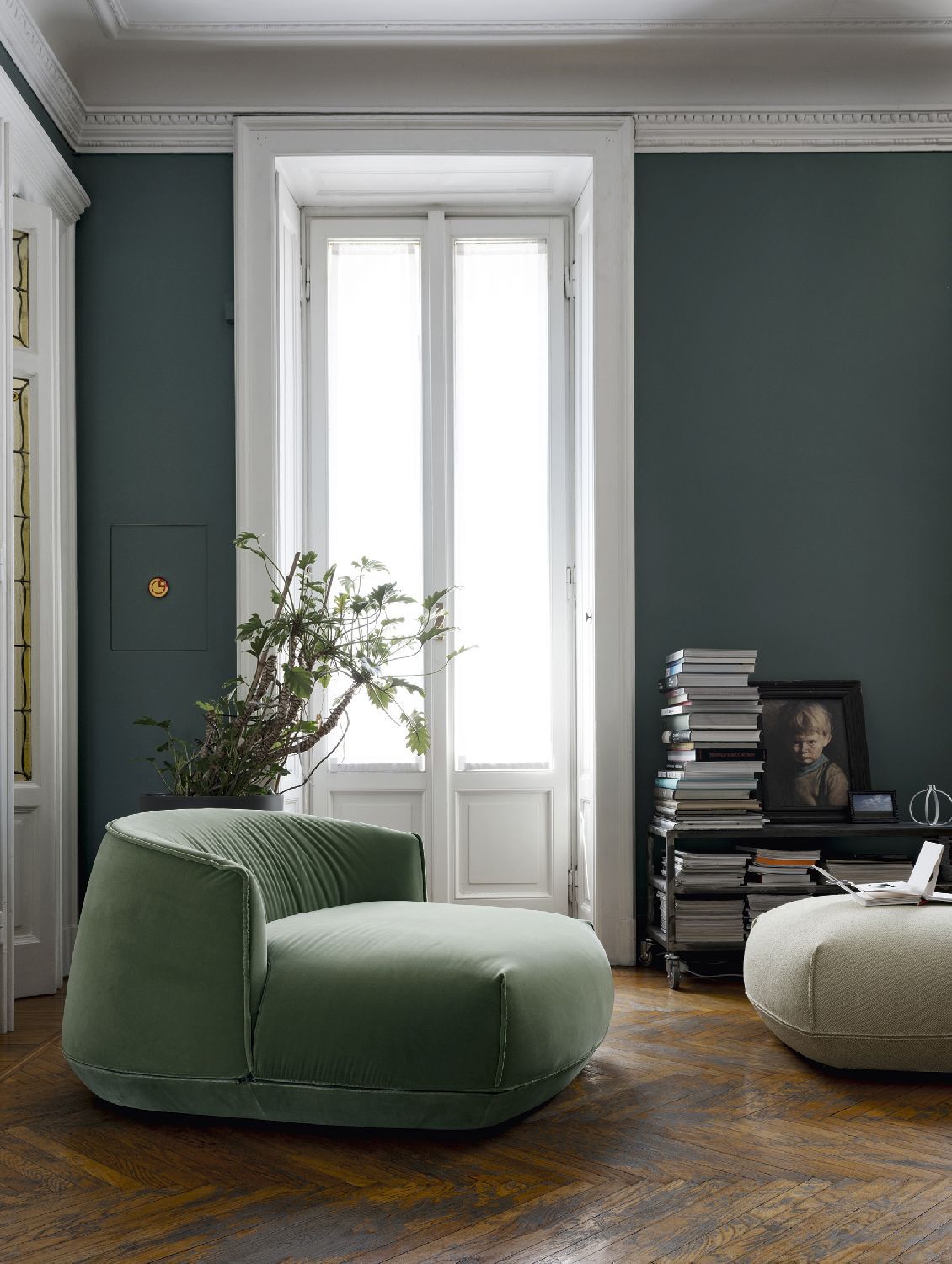 Brioni Fauteuil de salon Large Kristalia