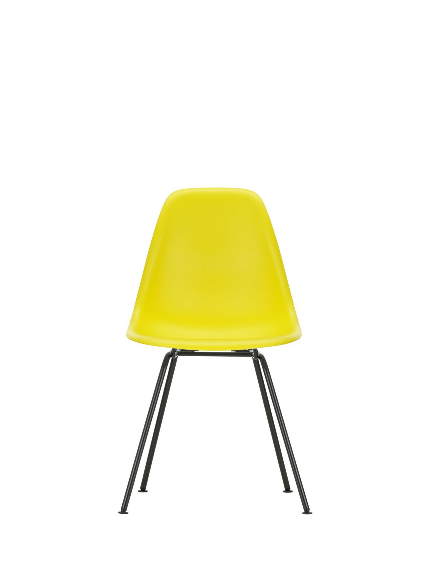 Eames Plastic Side Chair DSX Chaise Vitra Chromé - Blanc