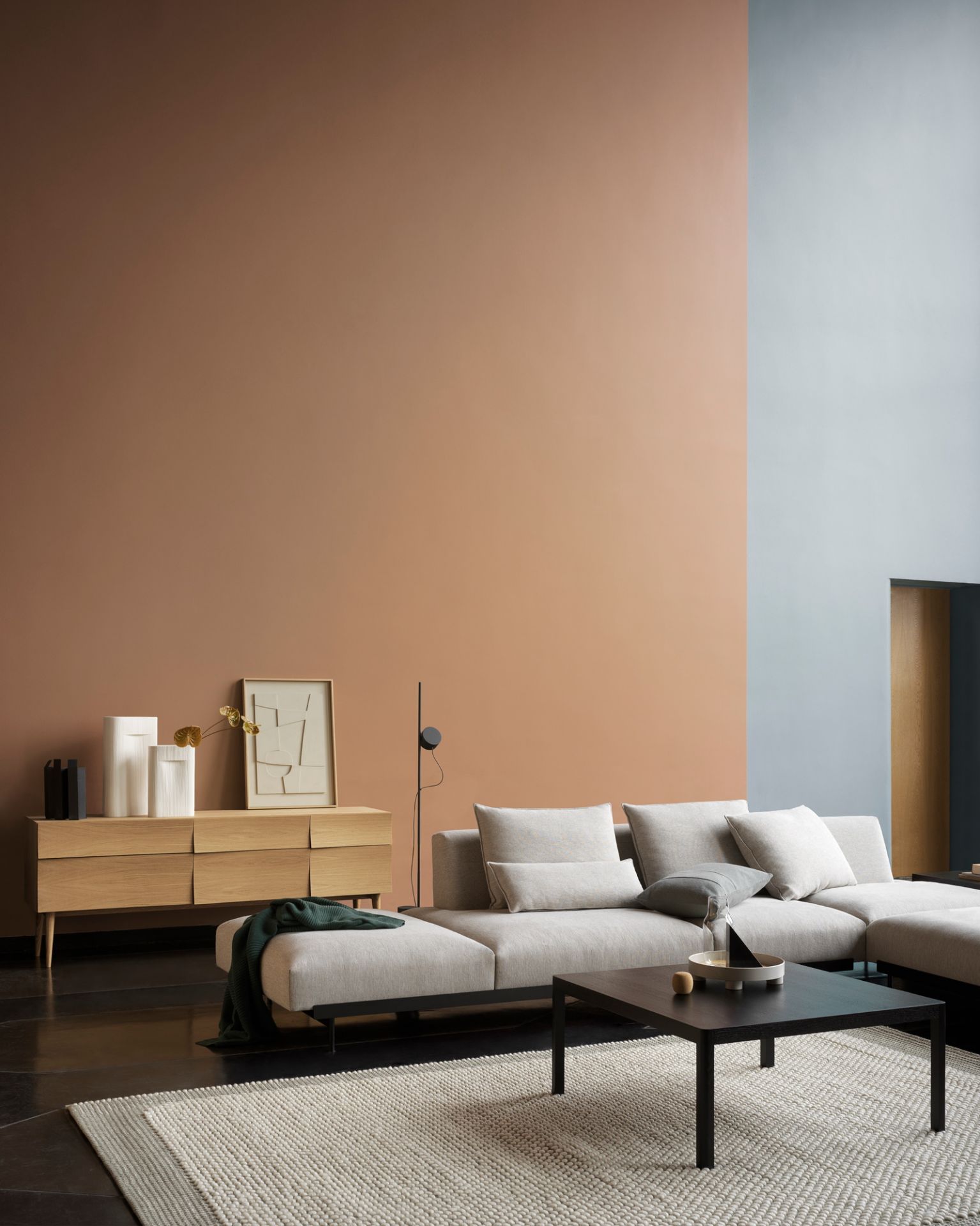 In Situ Canapé modulaire 3 places Chaise Longue Muuto