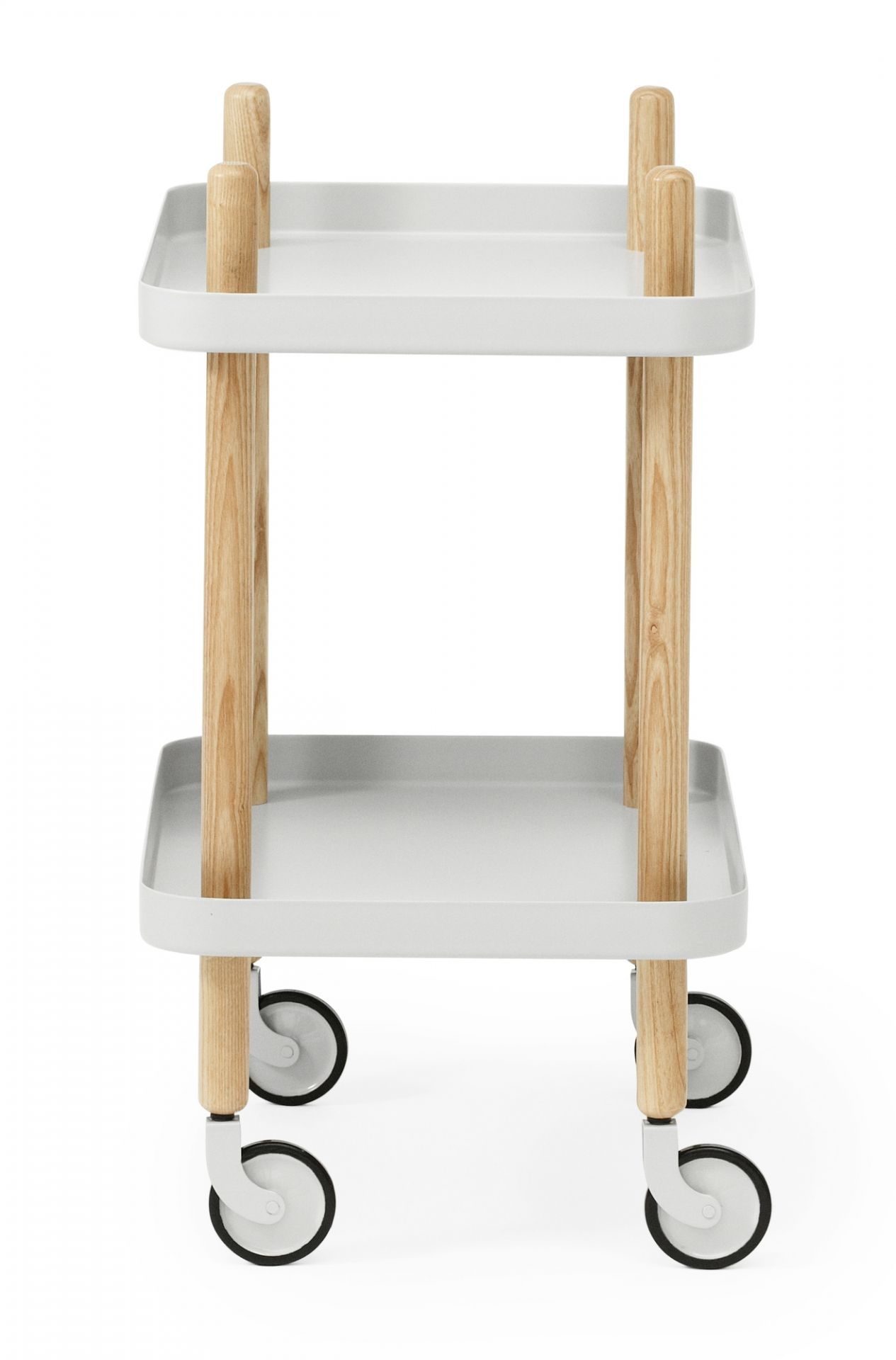 Block Table Chariots de nourriture Normann Copenhagen Gris clair