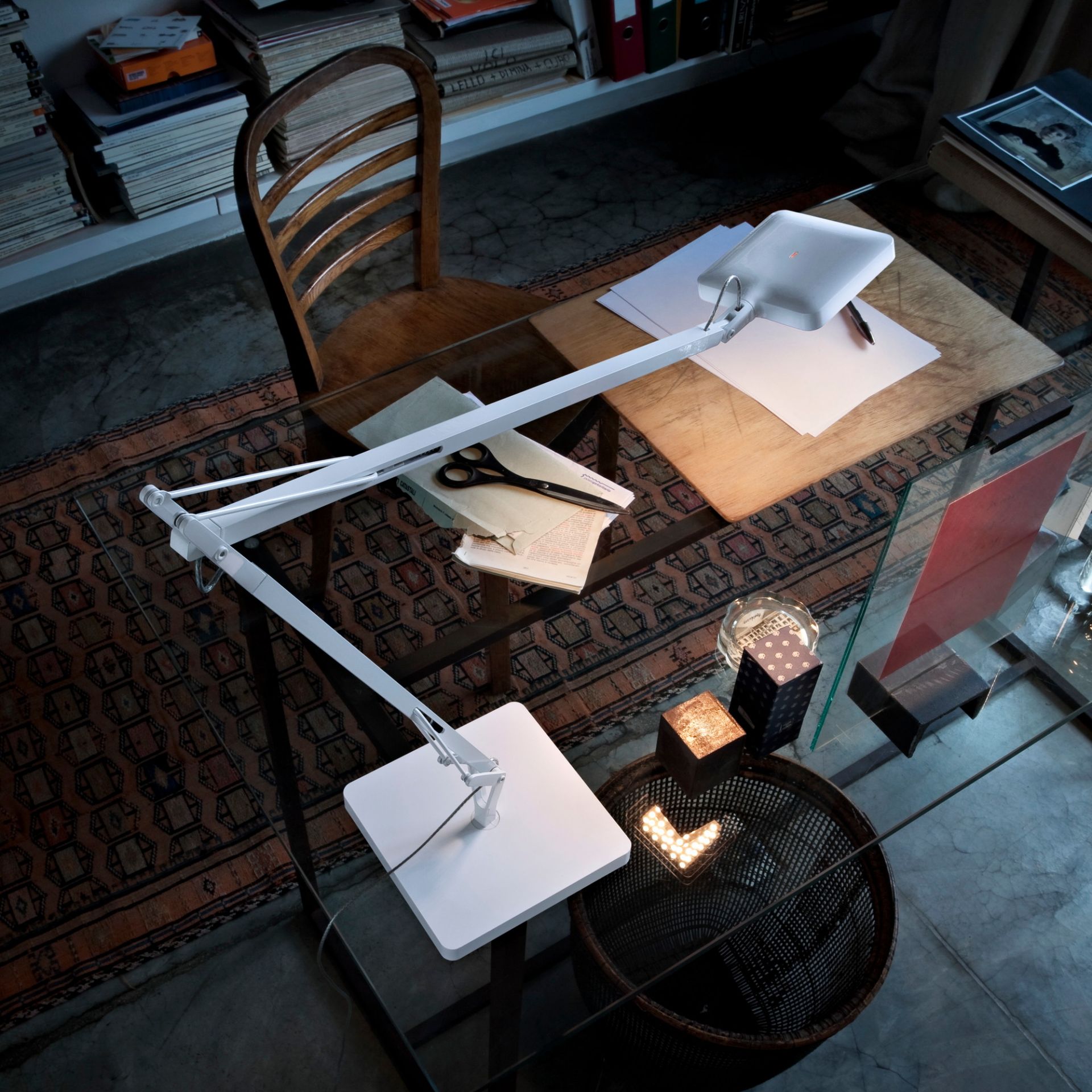 Kelvin LED Base Lampe de table Flos noir