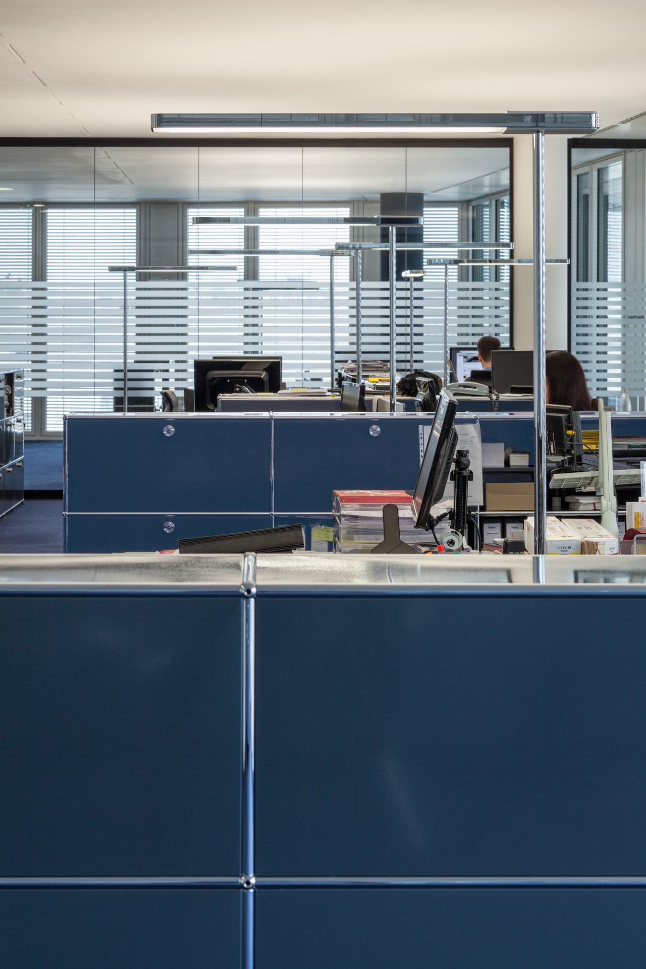 Slice² Lampe de table avec adaptateur pour USM Haller Serien Lighting