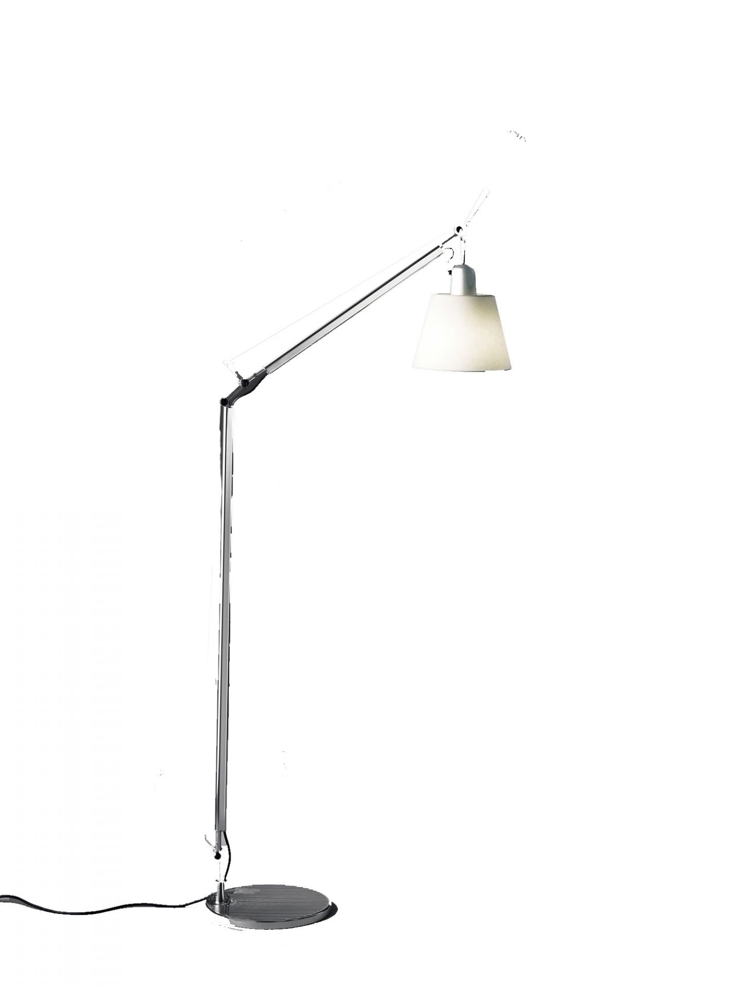 Tolomeo Basculante Floor Lampadaire Corps avec abat-jour (partie 2 de 2) Artemide