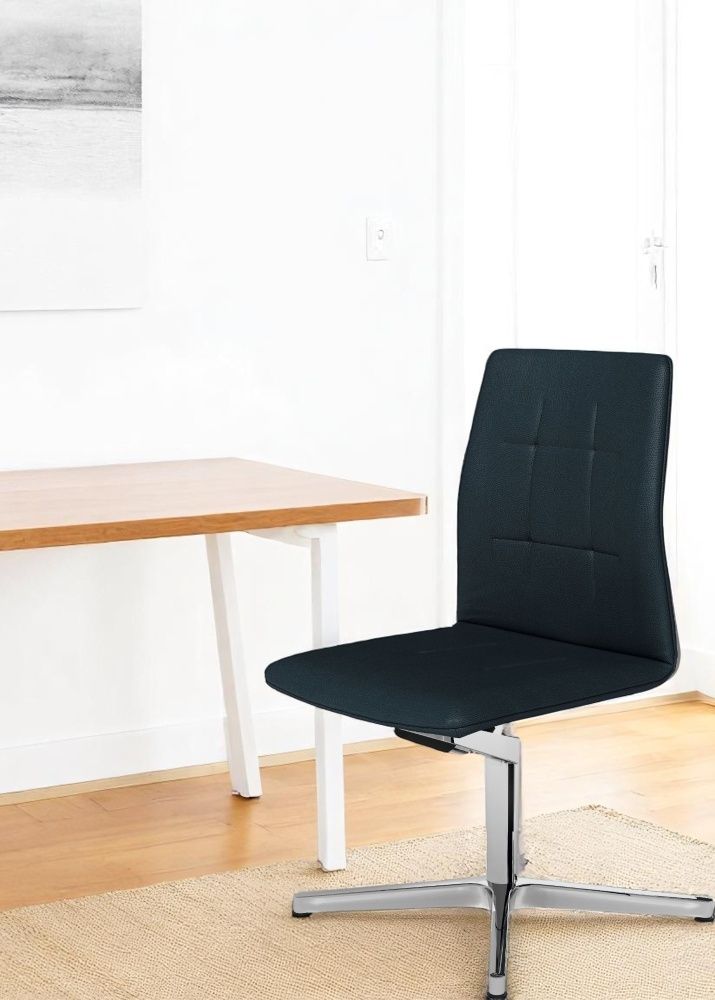 Leadchair Evo chaise pivotante / chaise de bureau à quatre pieds en étoile Walter Knoll 