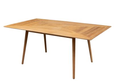 Définition de la table à manger rectangulaire d'extérieur en rotin