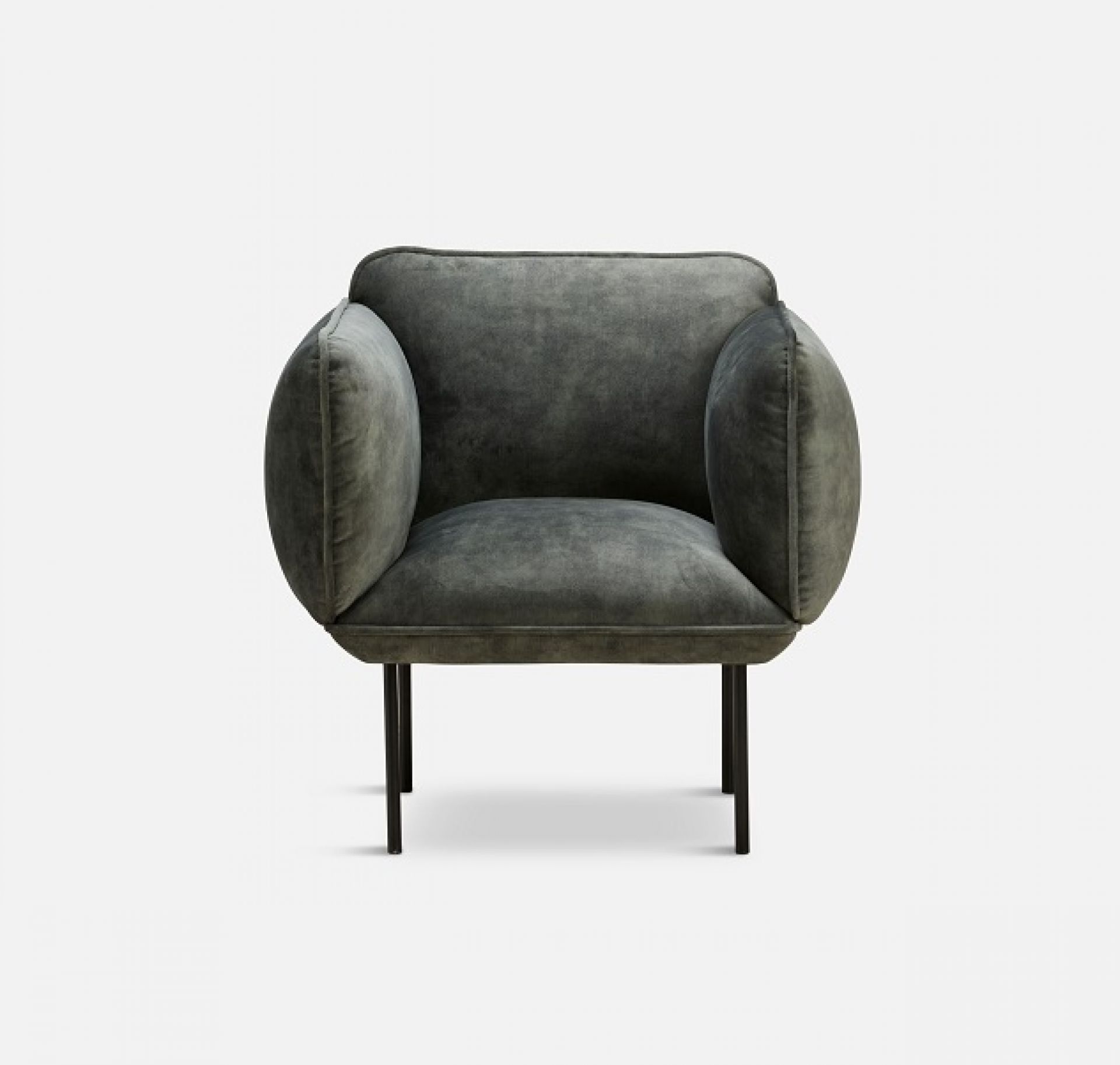 Nakki Armchair Fauteuil Woud gris fonce