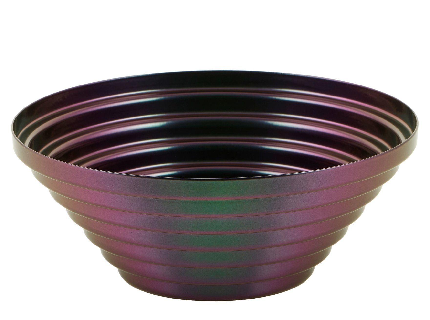 Maya bol rond Purplegreen Ø 20 cm 7320/20PGR Alessi