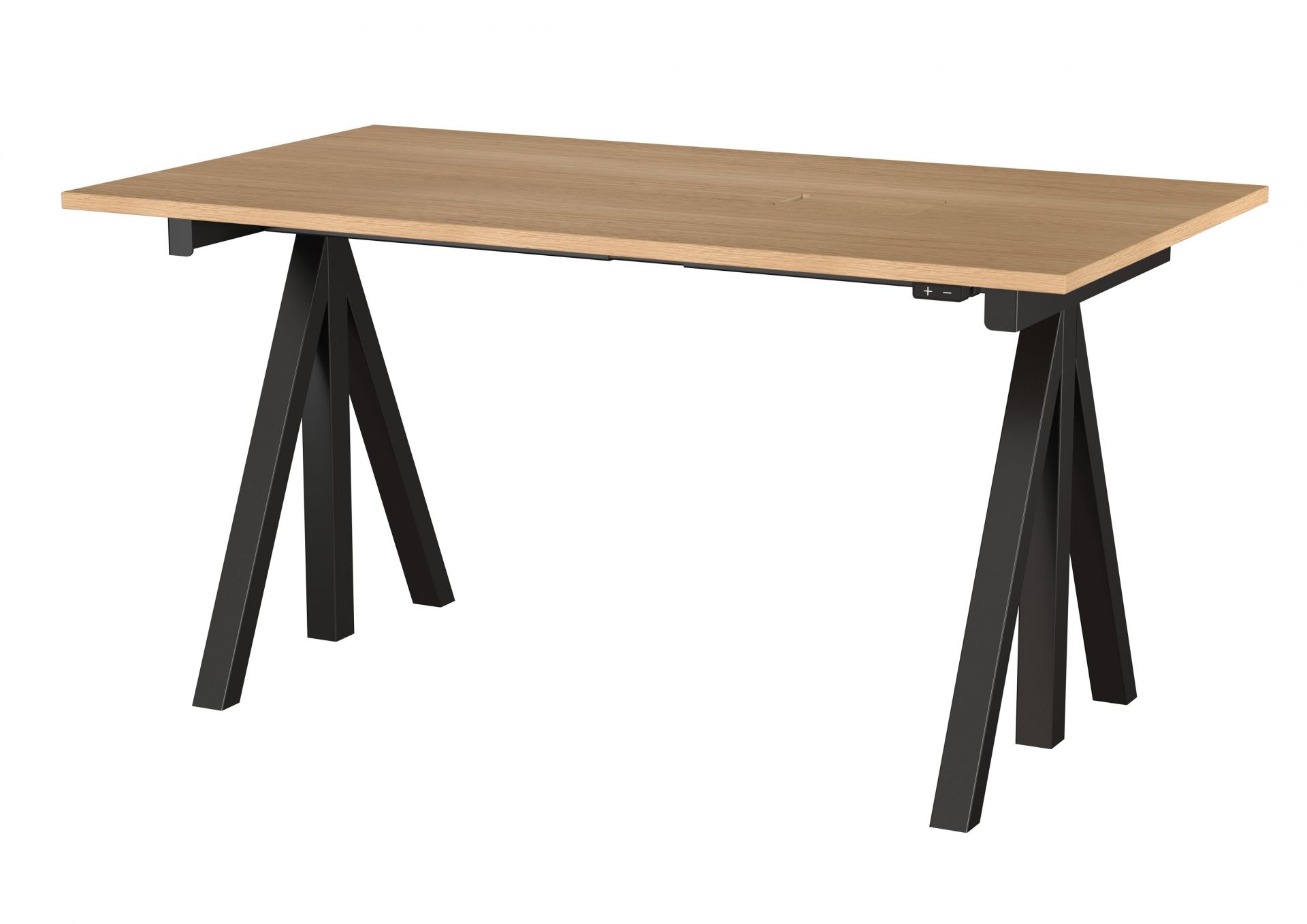 Works Bureau réglable en hauteur L140cm String Furniture
