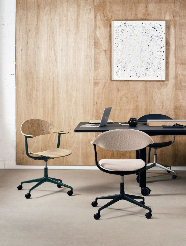Mynt dossier et assise plastique Chaise de bureau Vitra