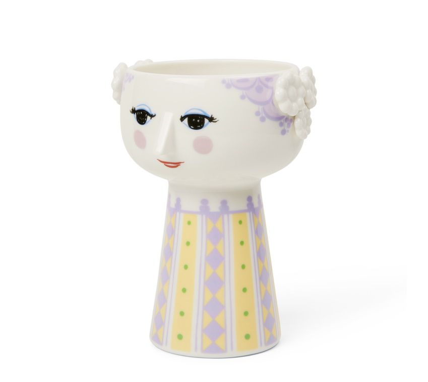 Eva Vase H15cm lavande Bjørn Wiinblad