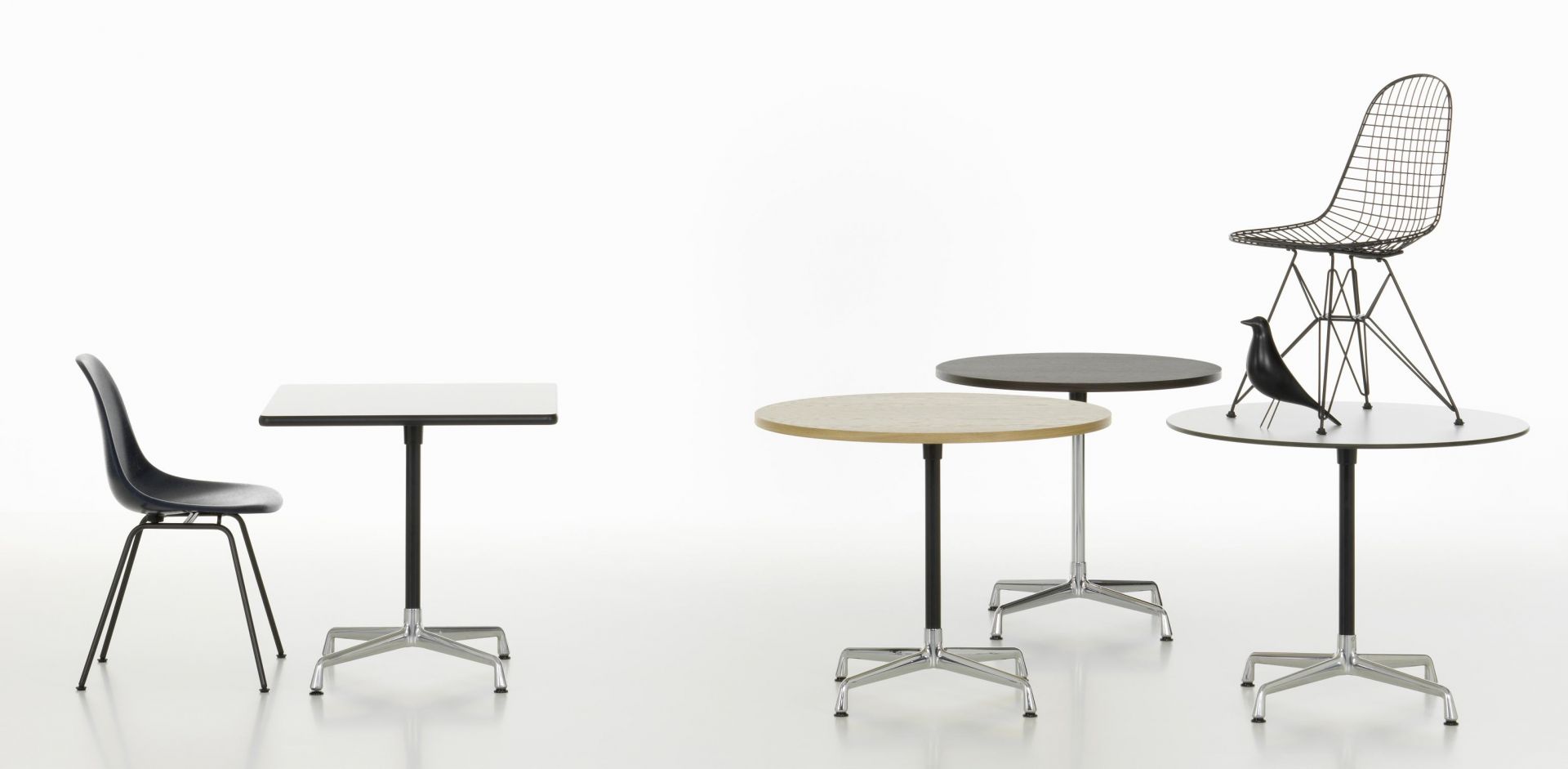 Eames Contract Table Ronde Ø80 cm Vitra