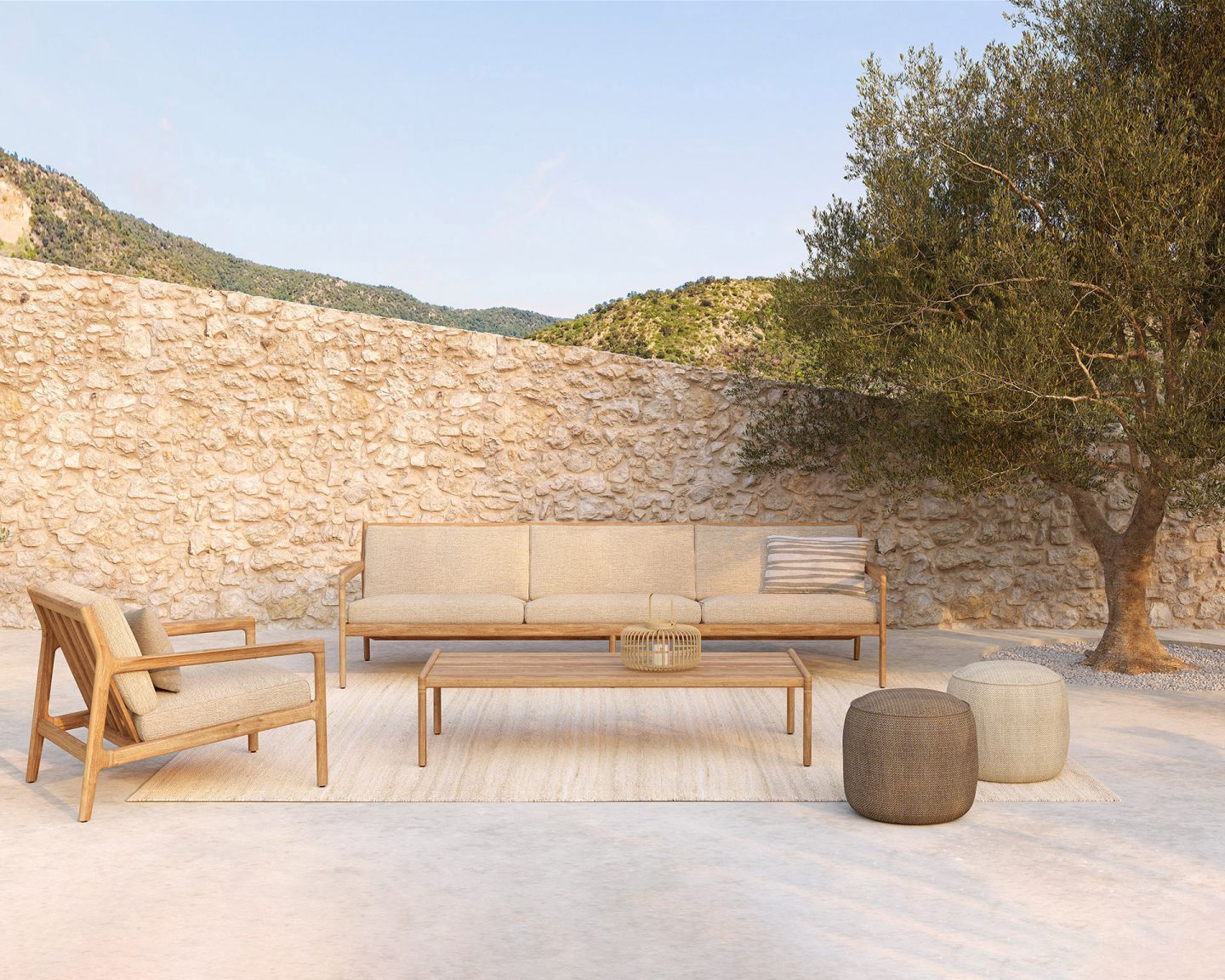 Pouf Donut Outdoor Ethnicraft