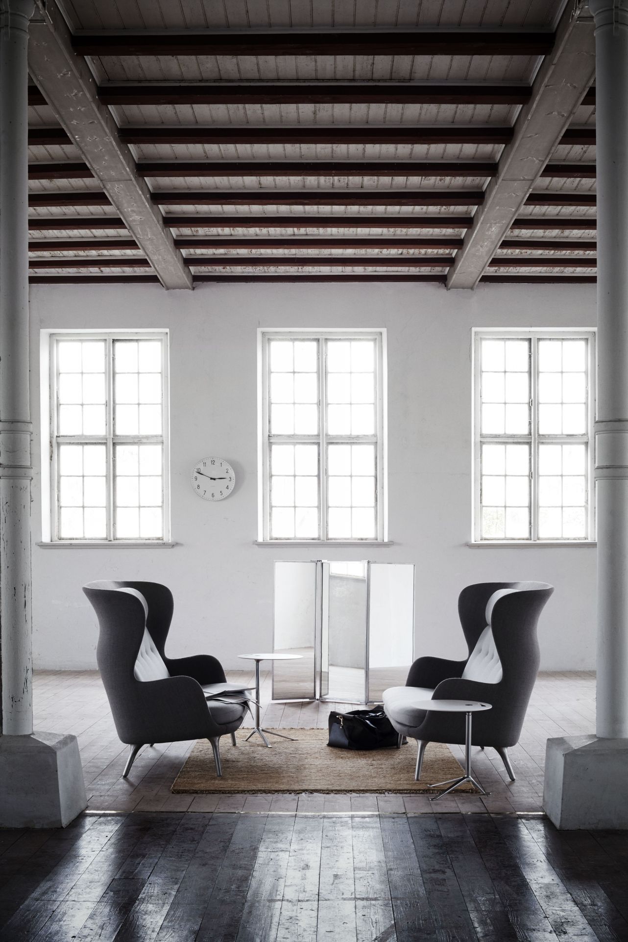 Ro Fauteuil Aluminium Fritz Hansen