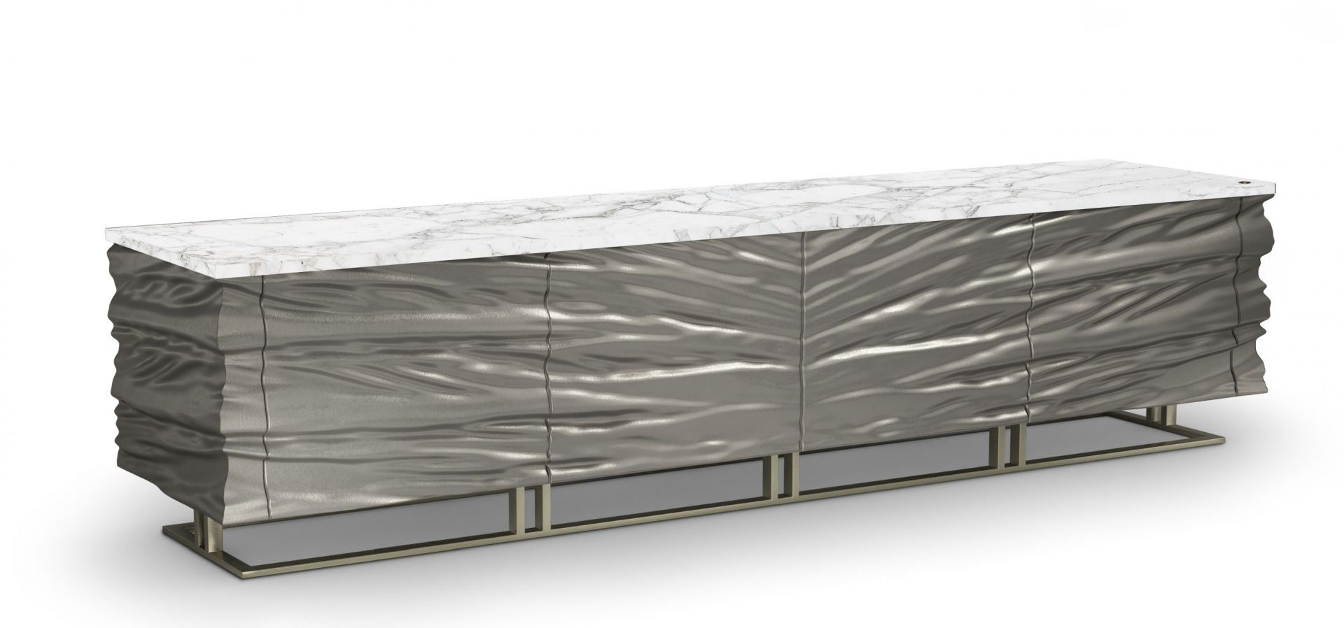 Casse Premium Petit sideboard marbre de Carrare Mansi London