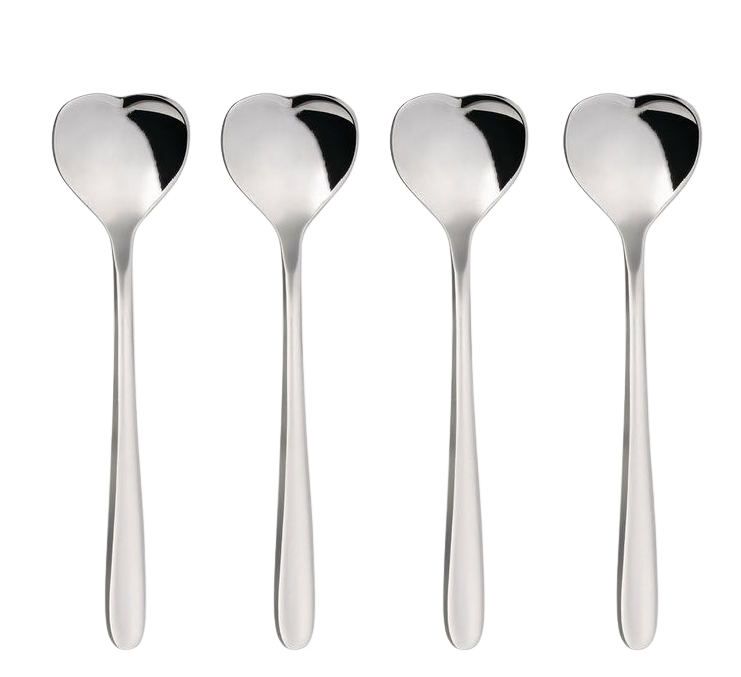 AMMI08Set Cuillère à moka Cœur Set Alessi 